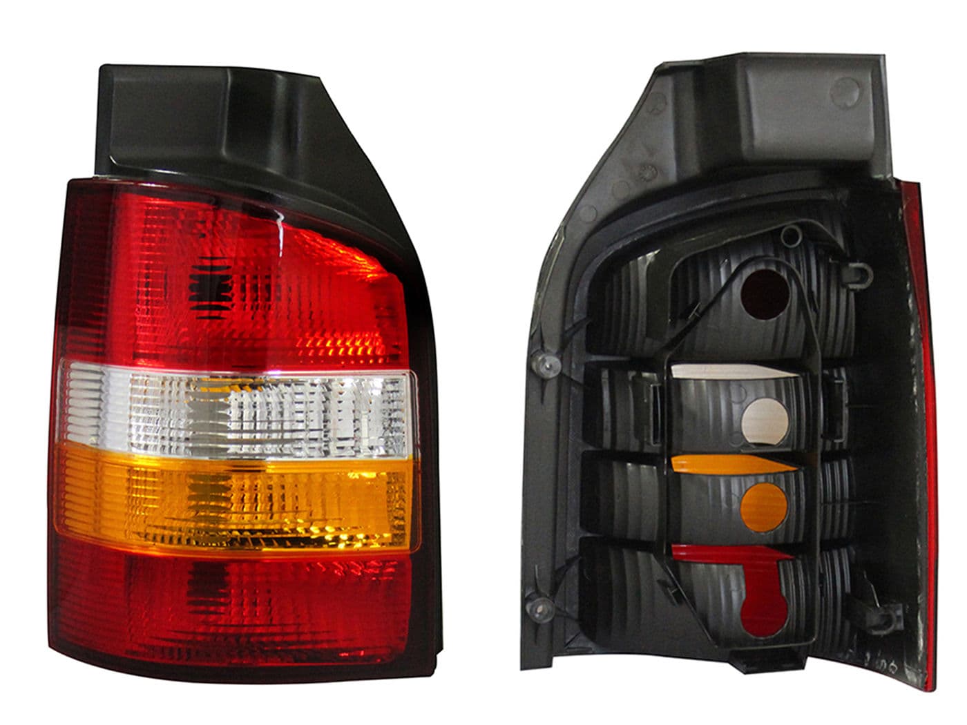 Calavera Izquierda Volkswagen Eurovan Diesel 2005-2010 Sin Arnés Rojo Blanco Ámbar