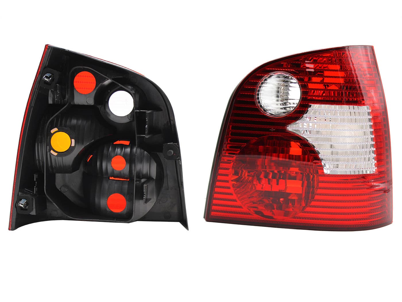 Calavera Derecha Volkswagen POLO 5 Puertas 2003-2007 Sin Arnés Rojo Blanco
