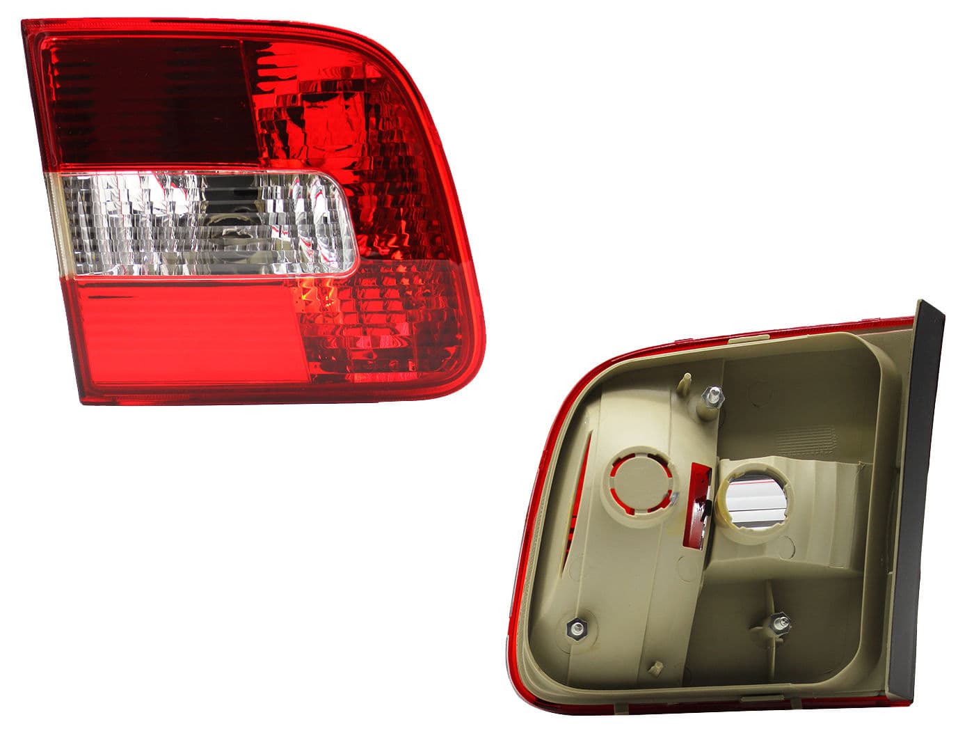 Calavera Izquierda Interior Volkswagen POLO 4 Puertas 2003-2007 Sin Arnés Rojo Blanco