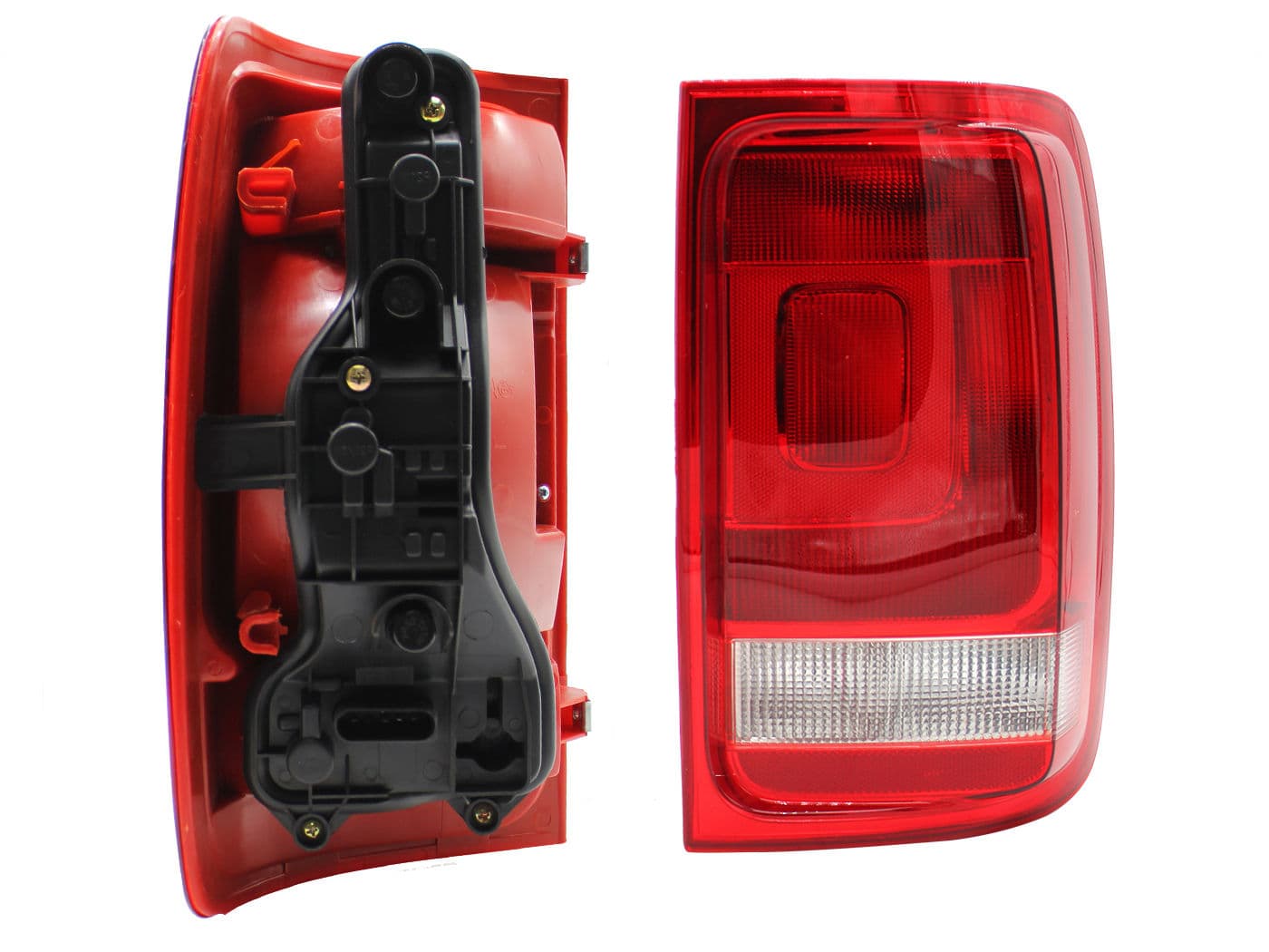 Calavera Derecha Volkswagen Amarok 2010-2017 Con Arnés Rojo Blanco