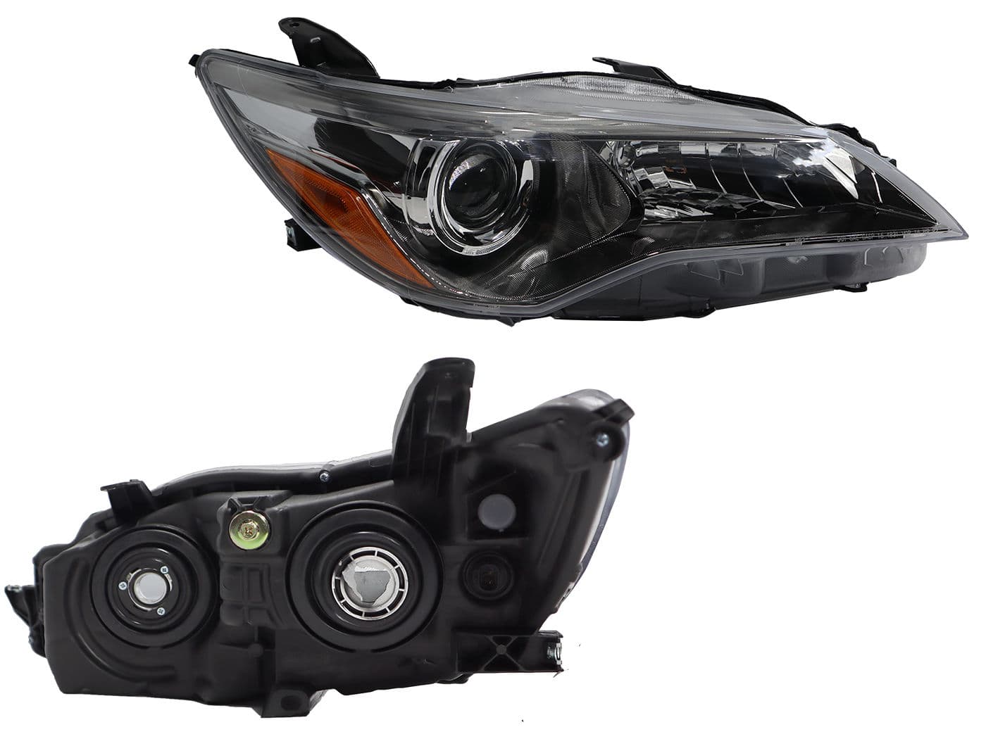 Faro Derecho Toyota CAMRY 2015-2017 Con Lupa Con Mica Ámbar
