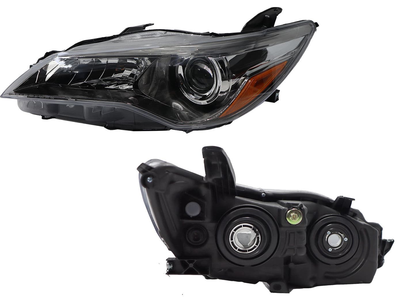 Faro Izquierdo Toyota CAMRY 2015-2017 Con Lupa Con Mica Ámbar
