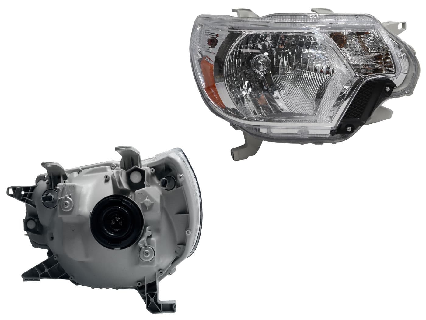 Faro Derecho Toyota TACOMA 2012-2015 Fondo Cromado