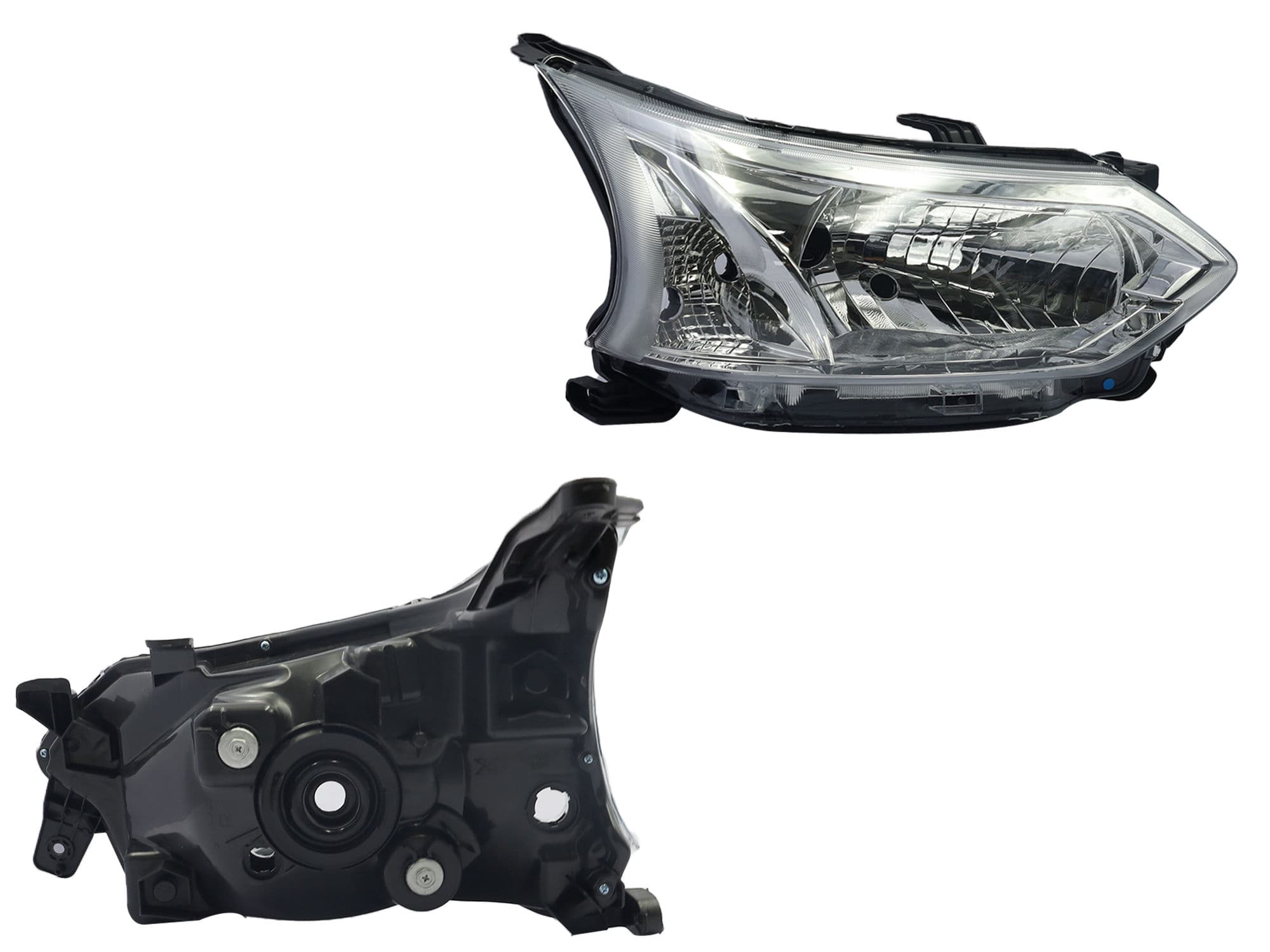 Faro Derecho Toyota AVANZA 2016-2019 Fondo Cromado