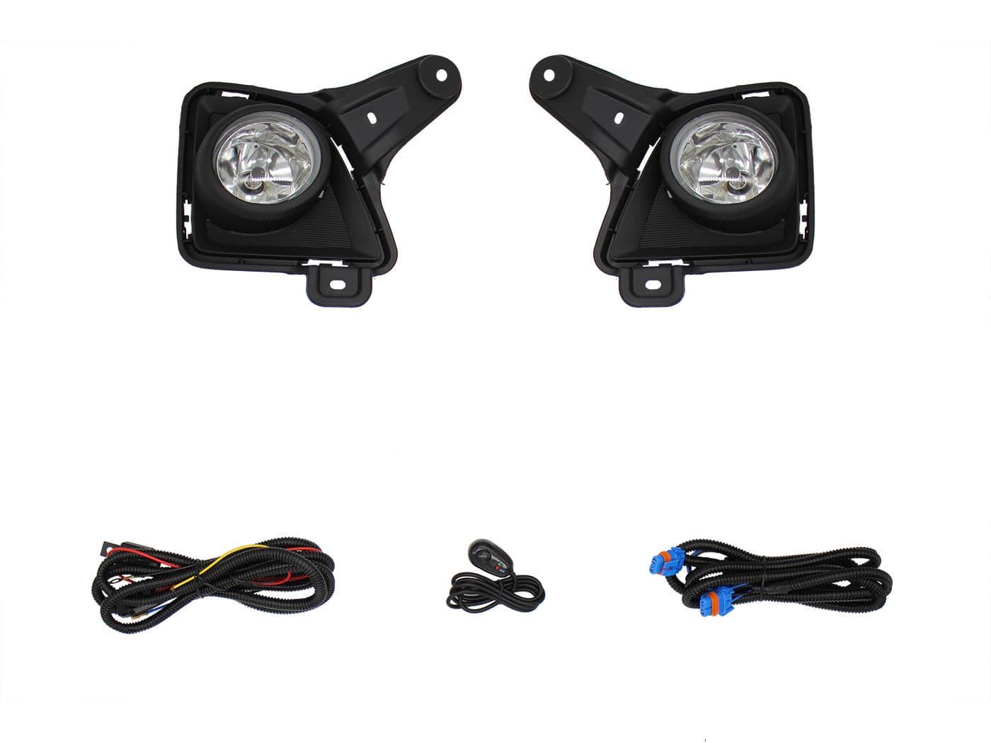 Kit Faro Aux C/Cables C/Rejillas Negras C/Focos Toyota Hiace 2011 2013
