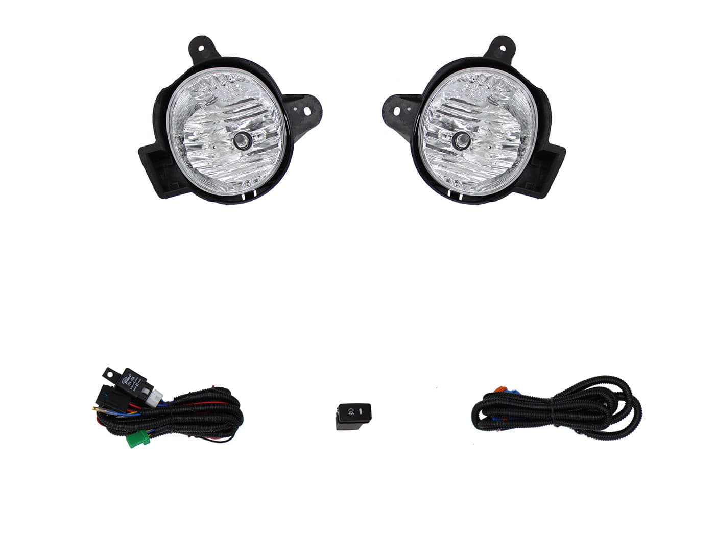 Kit Faro Aux C/Cables C/Bases C/Focos Toyota Hilux 2012 2015