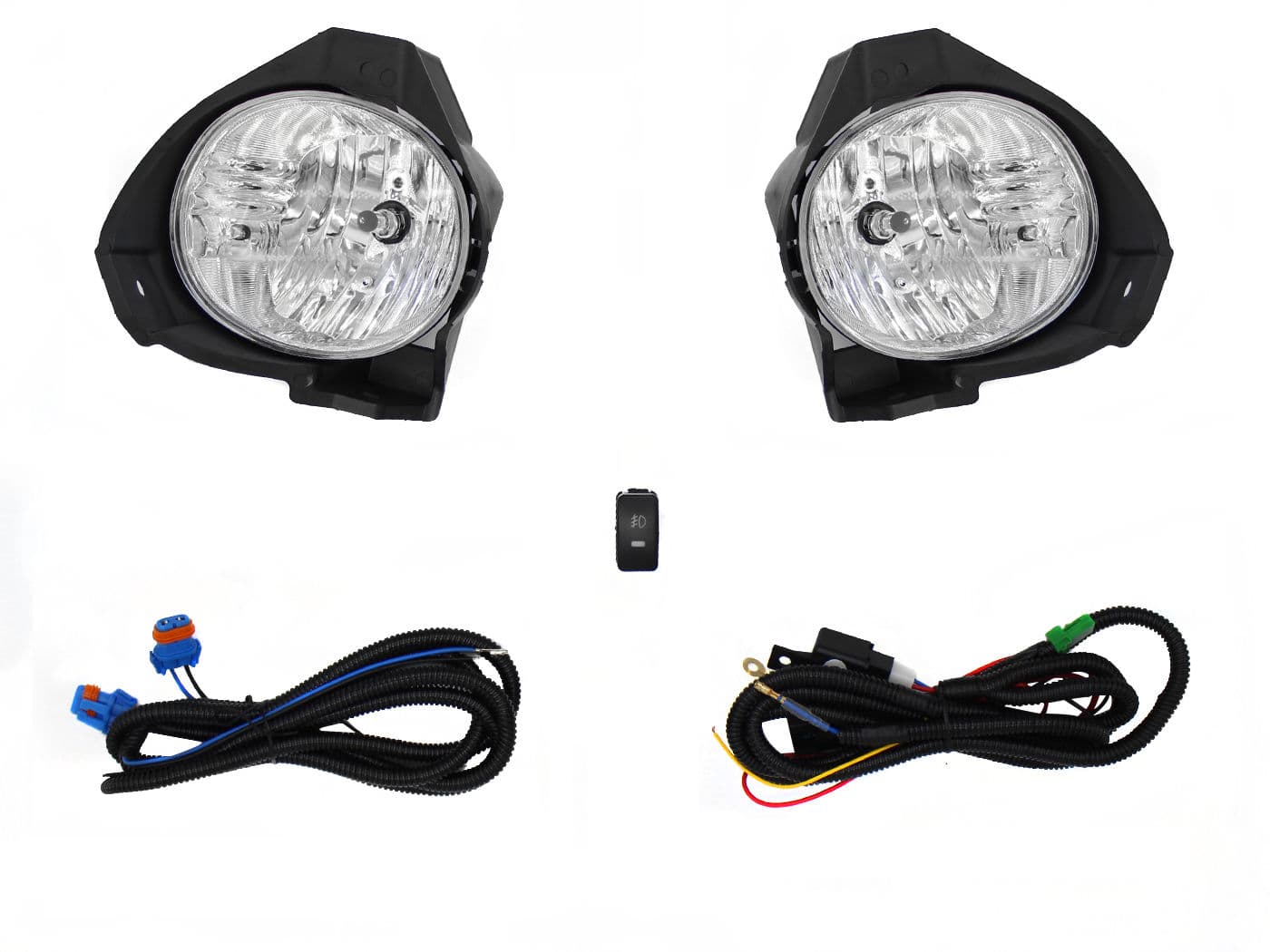 Kit Faro Aux C/Cables C/Bases C/Focos Toyota Hilux 2009 2011