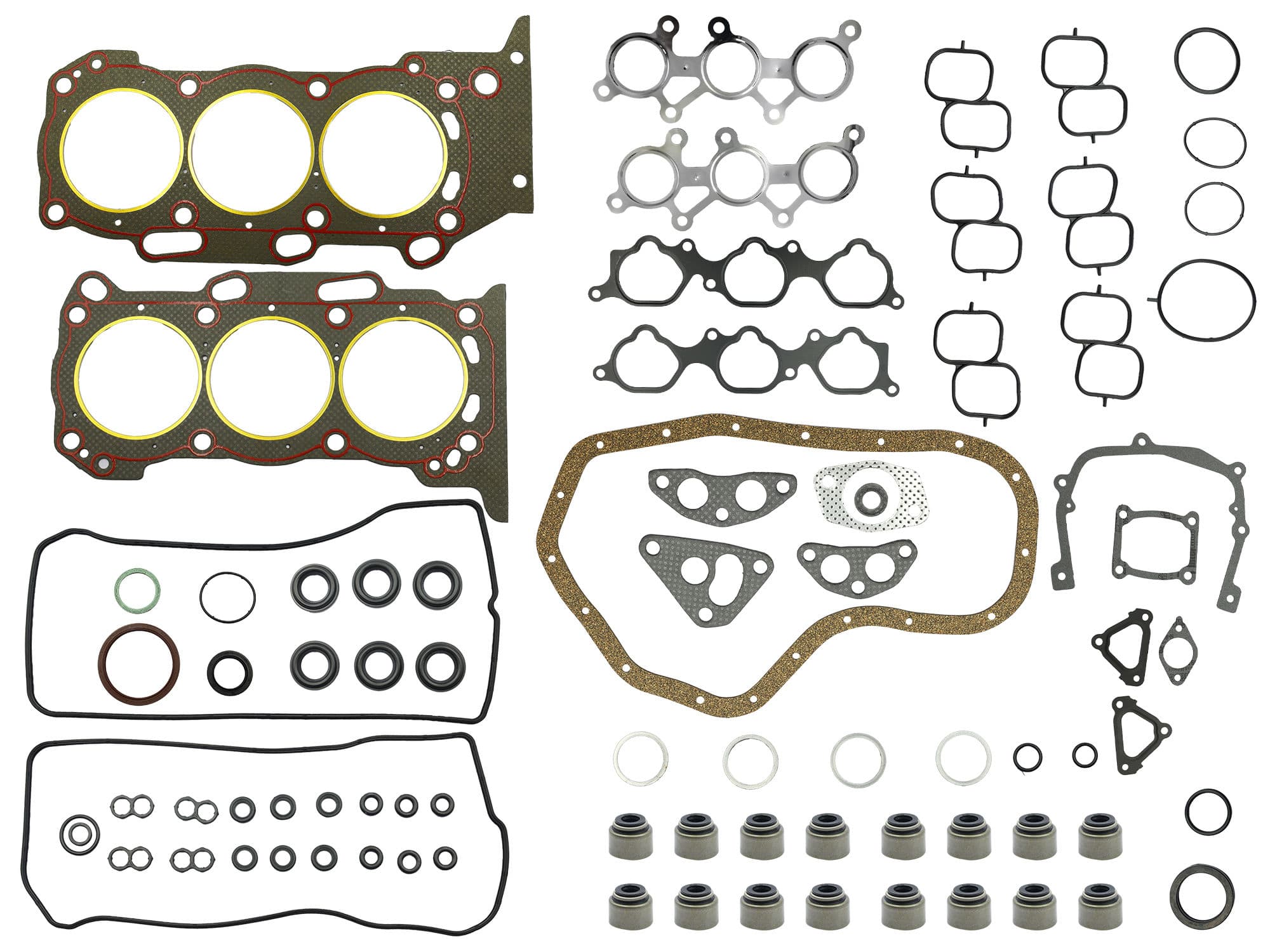 Junta Motor Completa Graf 24Val 2Gr-Fe Rav-4 06-12/Sienna 06-15/Highlander 08-19 Toyota Camry 3.5L 2007 2017