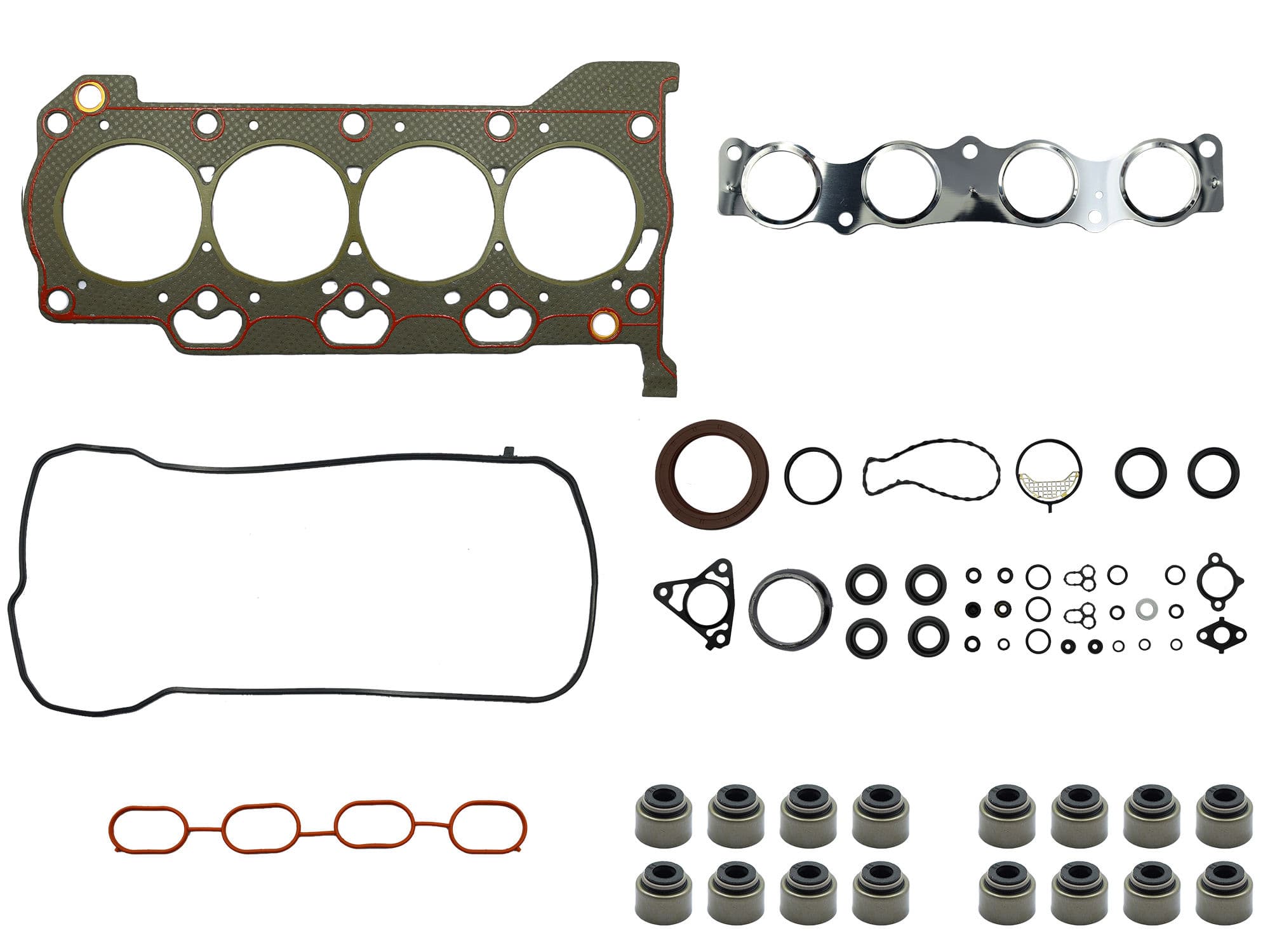 Junta Motor Completa Grafitada 16Val 2Zr-Fe (Matrix 09-14/Prius 11-22) Toyota Corolla 1.8L 2009 2019