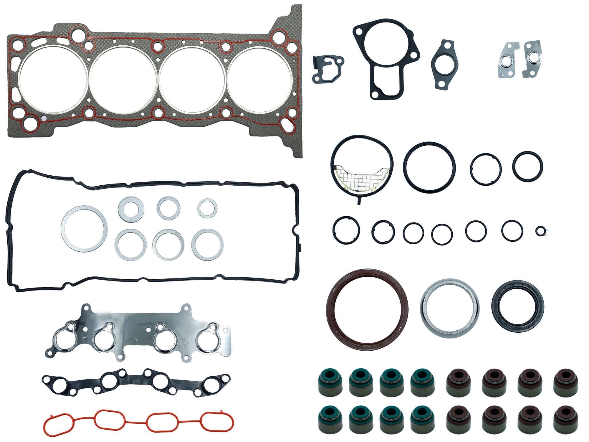Junta Motor Completa Grafitada 16Val 2Tr-Fe (Hilux 06-15/4Runner 2010) Toyota Hiace 2.7L 2005 2019