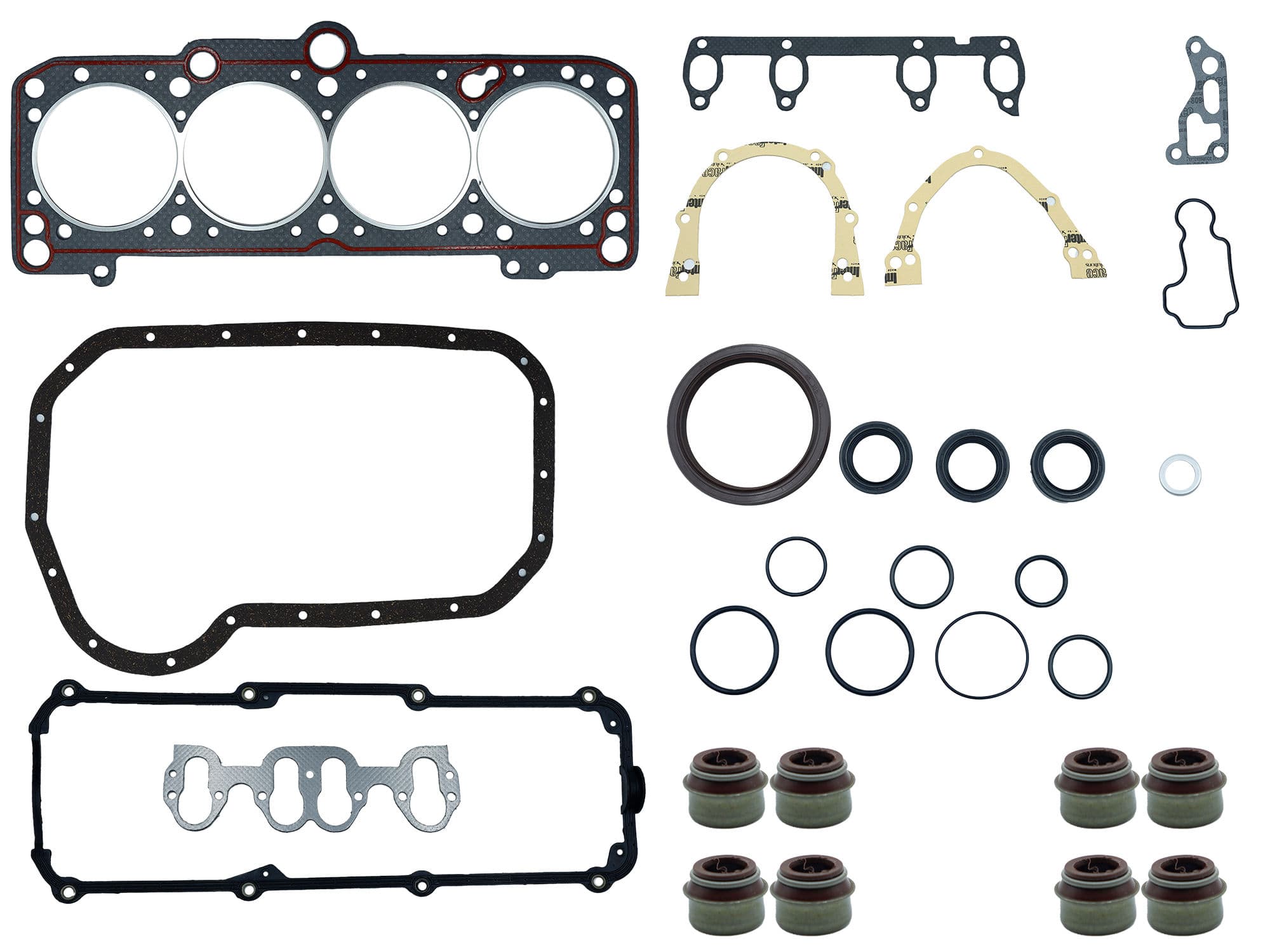 Junta Motor Completa Grafitada 8Val 2E (Passat 93-98) Volkswagen Jetta/Golf A3 2.0L 1993 1998