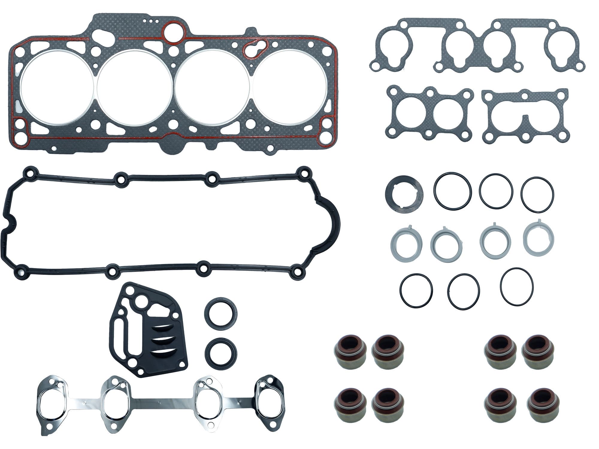 Junta Motor Completa Grafitada 8Val Bbx (Beetle/Golf A4-A5/Polo/Ibiza/Cordoba) Volkswagen Jetta A4/Clasico 2.0L 1999 2015