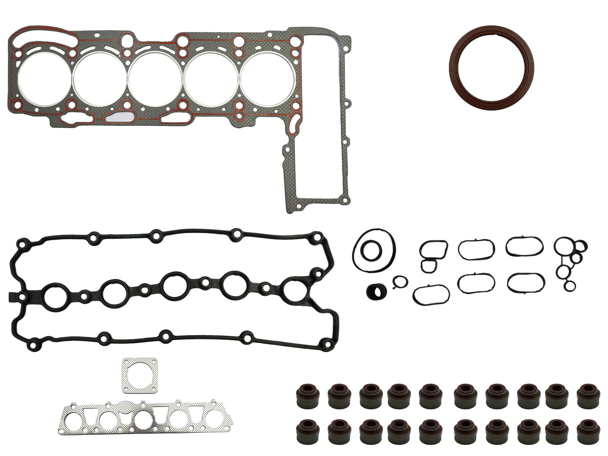 Junta Motor Completa Grafitada 20Val Bgp/Cbua/Cbta (Jetta A6/Golf/Beetle/Passat) Volkswagen Bora 2.5L Gas 2006 2010