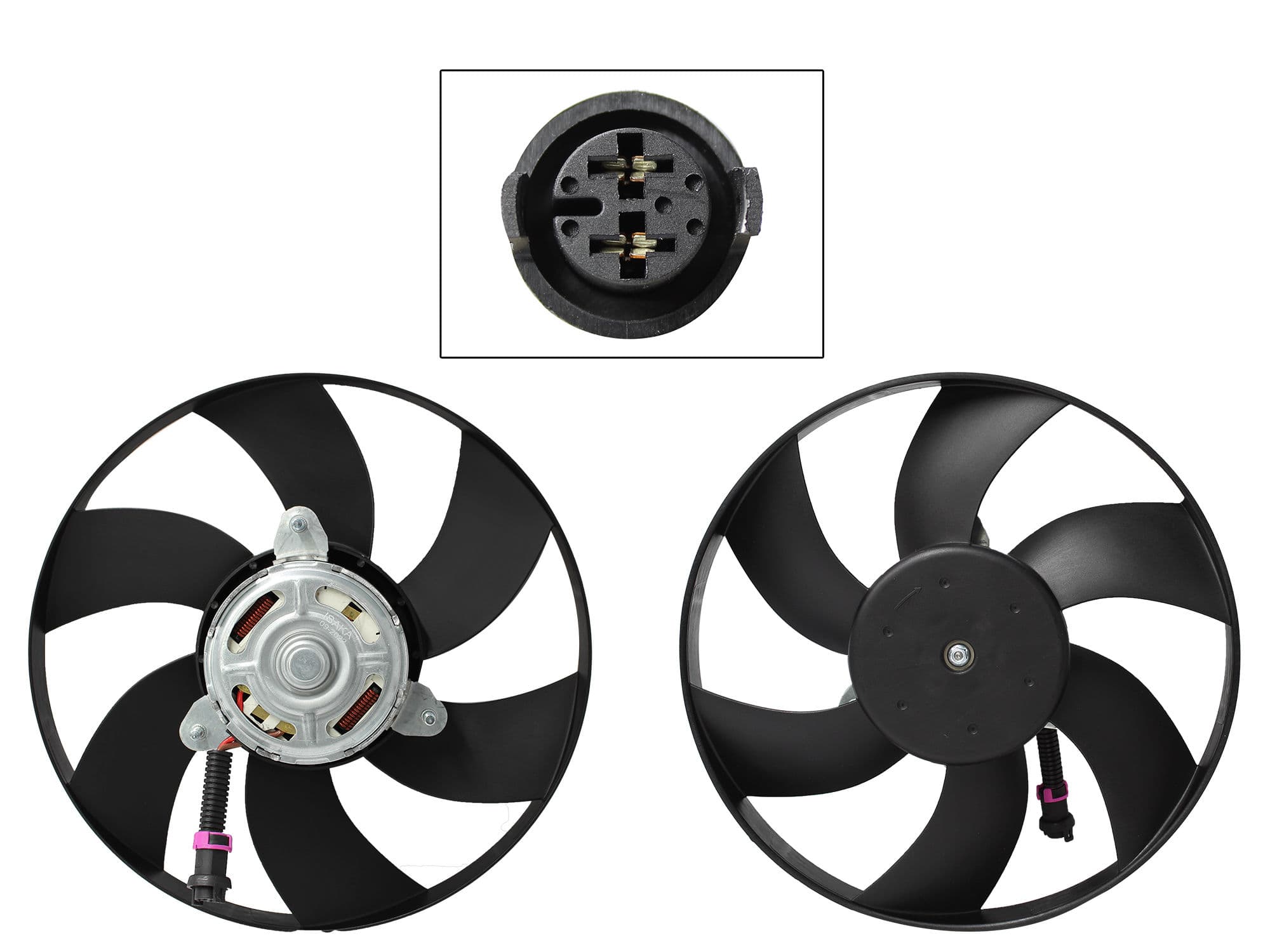 Motoventilador Volkswagen Derby 1.8L 1999-2009 2 Pines Sin Tolva Con Resistencia