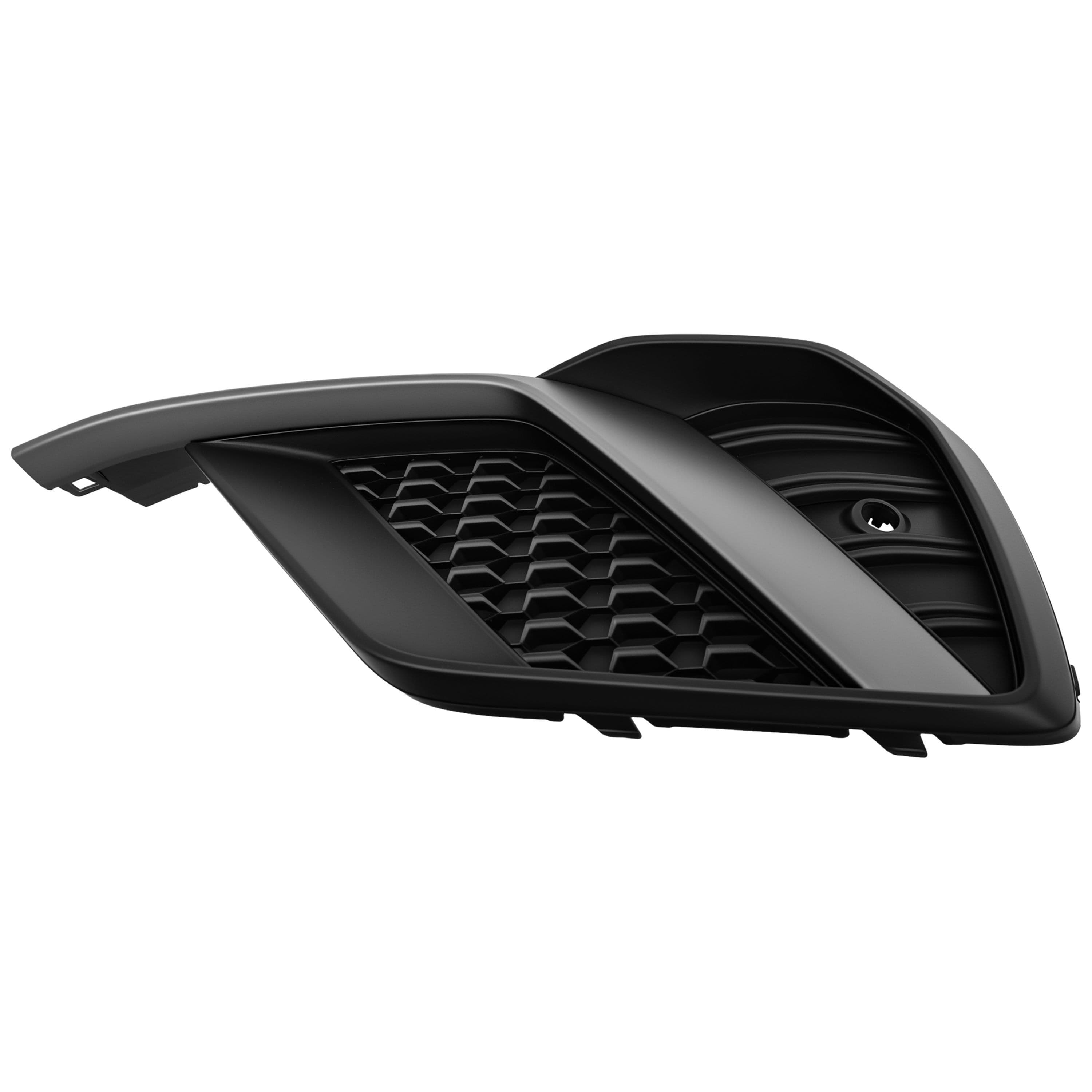 Rejilla Fascia Delantera Derecho Audi A1 2020-2026 Corrugada Con Moldura Gris Con Hoyo Para Sensor S-Line