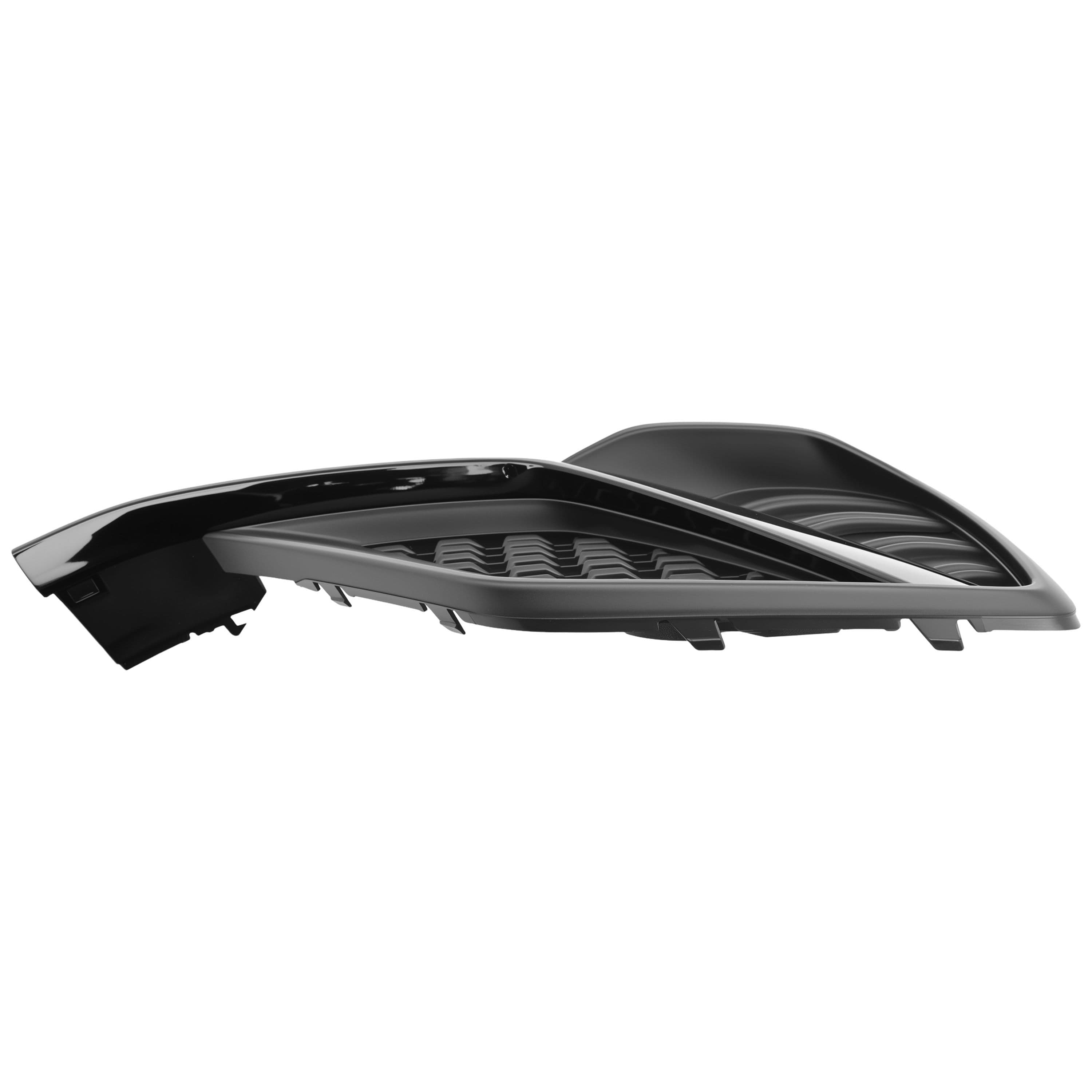 Rejilla Fascia Delantera Derecho Audi A1 2020-2026 Corrugada Con Moldura Negro Sin Hoyo Para Sensor S-Line