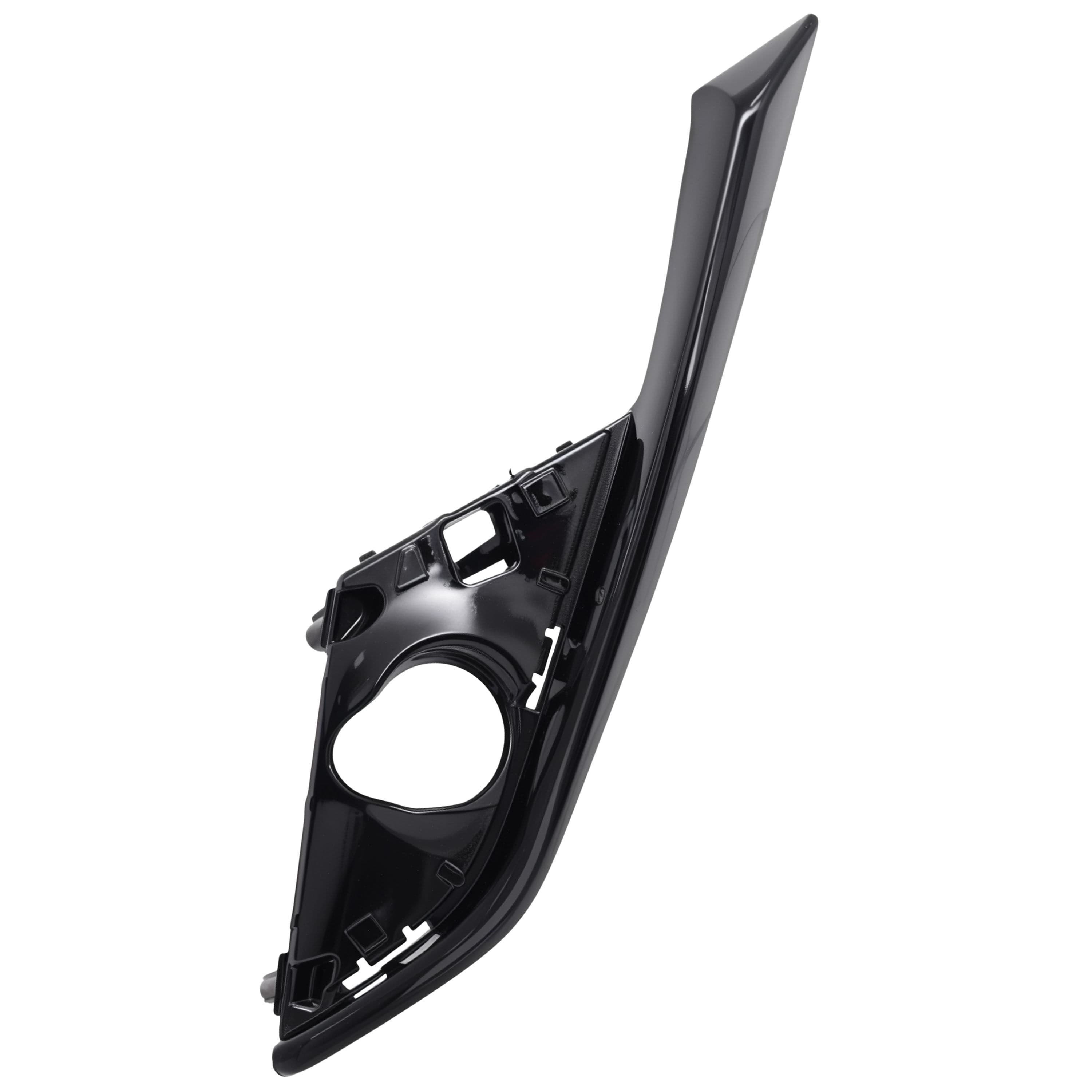 Rejilla Fascia Delantera Derecho Mazda Cx-3 2019-2022 Negro Brillante Con Hoyo Para Faro