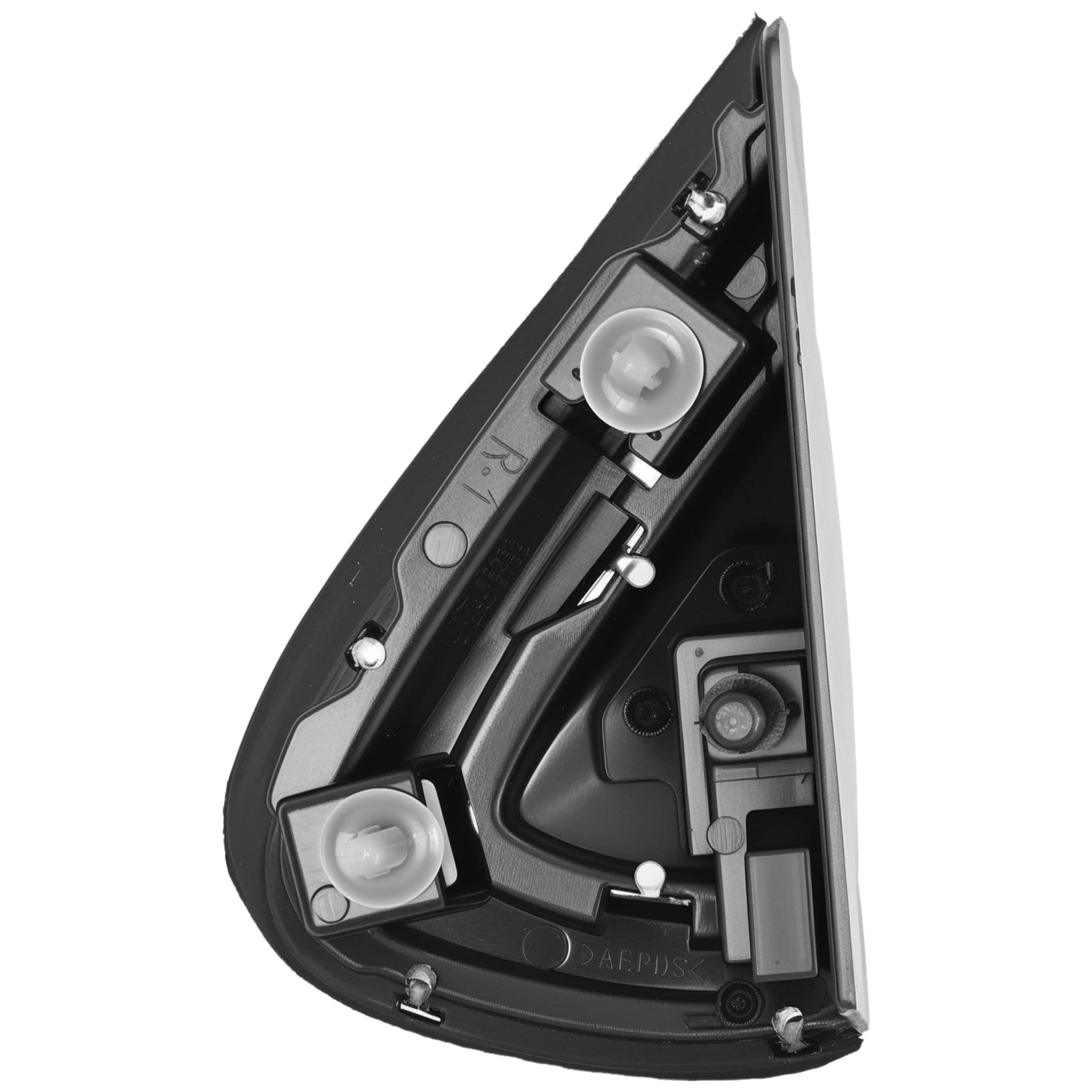 Moldura Esquinero Espejo Honda Cr-V 2017-2022 Superior Corrugada Con Moldura Cromada Derecho