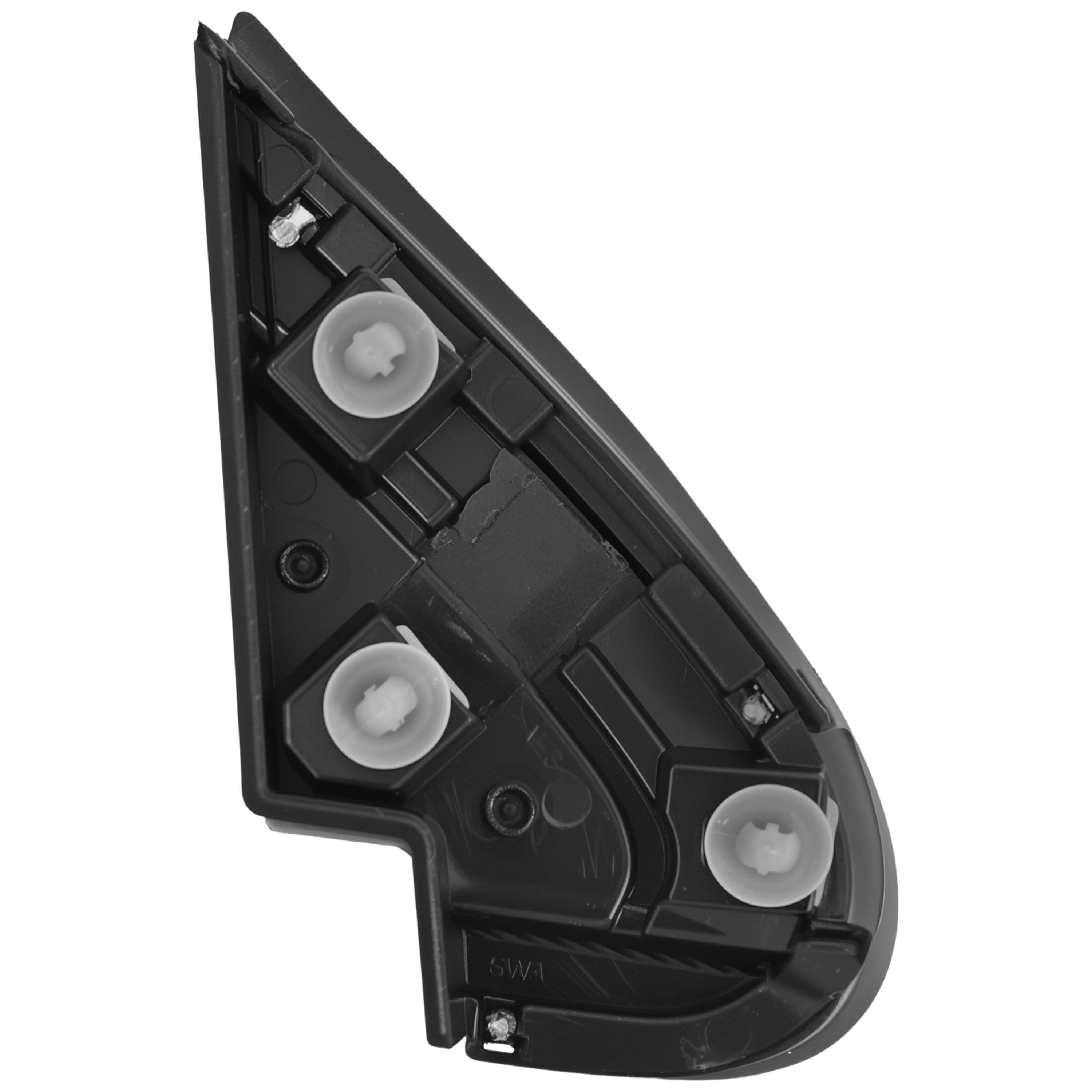 Moldura Esquinero Espejo Honda Cr-V 2007-2011 Superior Corrugada Con Moldura Cromada Izquierdo