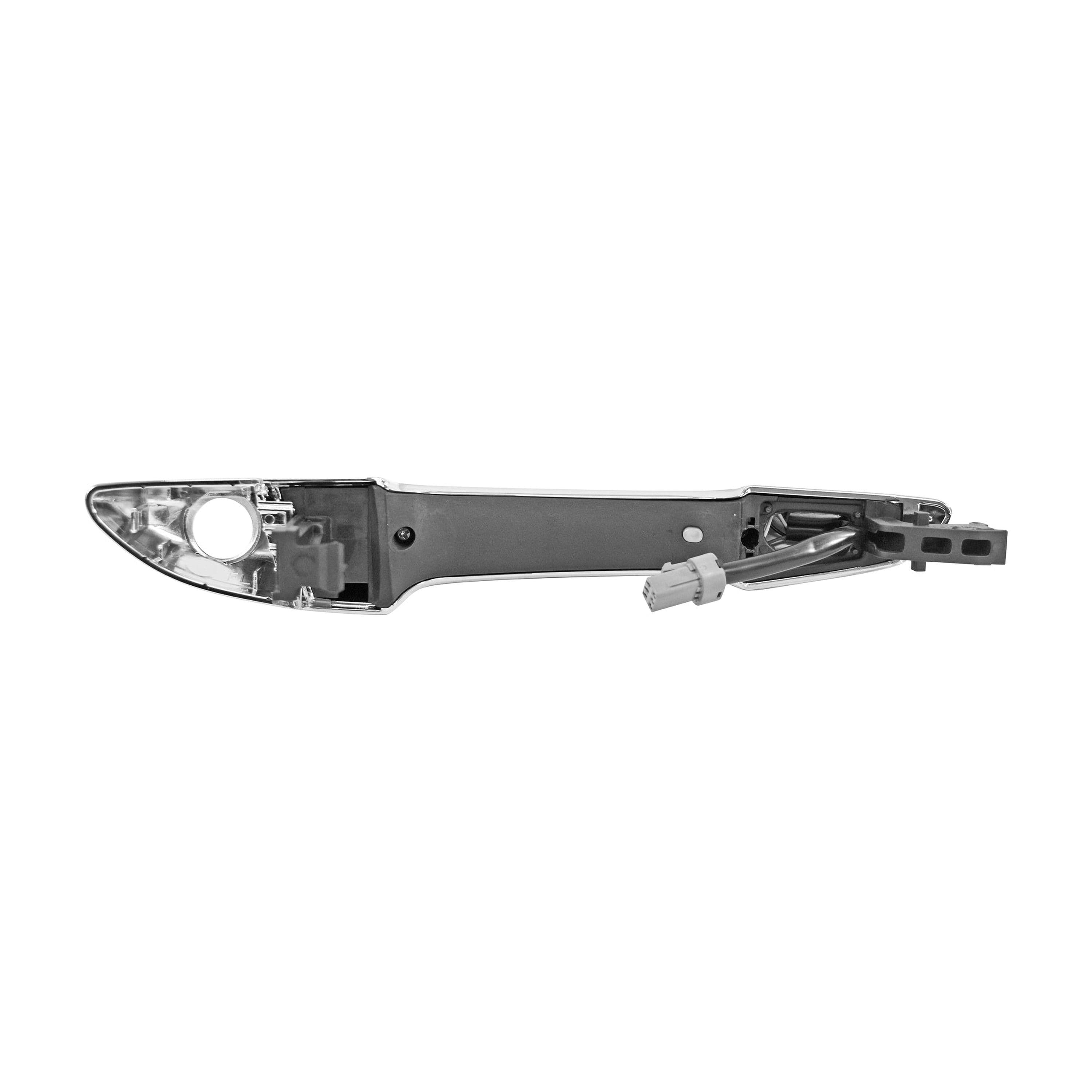 Manija Exterior Izquierdo Hyundai Sonata 2015-2018 Cromada Plástico Con Sensor 6 Pins Con Hoyo Para Llave Delantera