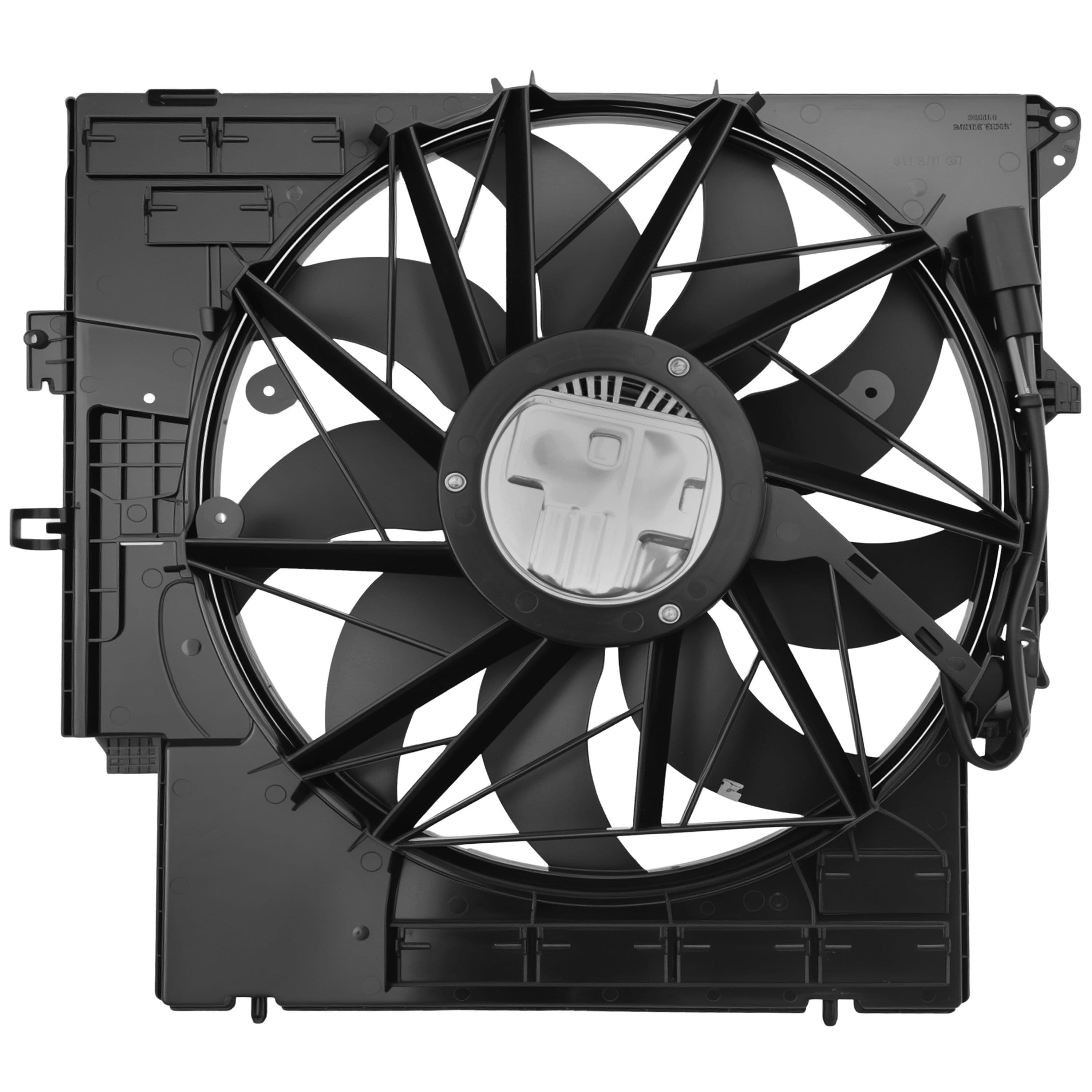 Motoventilador BMW X3 2013-2017 L4 2.0L Para Rad Motor Brushless Sencillo Completo 3 Pines Zc