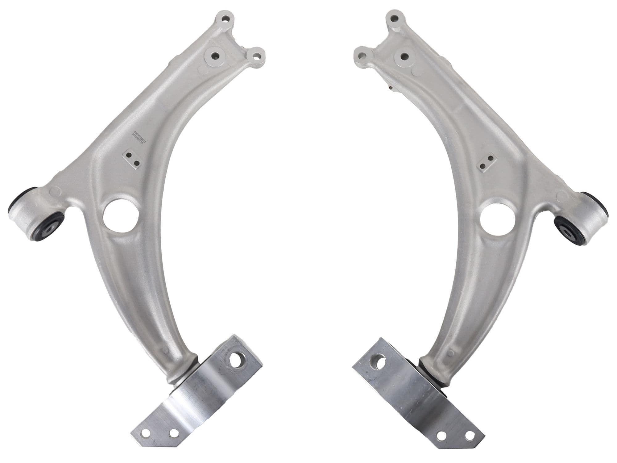 Horquilla Delantera Inferior Ambos Lados Volkswagen Tiguan 1.4L / 2.0L 2009-2017 Sin Rótula Con Bujes Aluminio