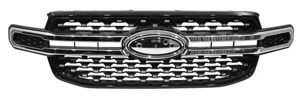 Parrilla Ford Ranger 2023-2025 Xlt Wildtrack Cromado