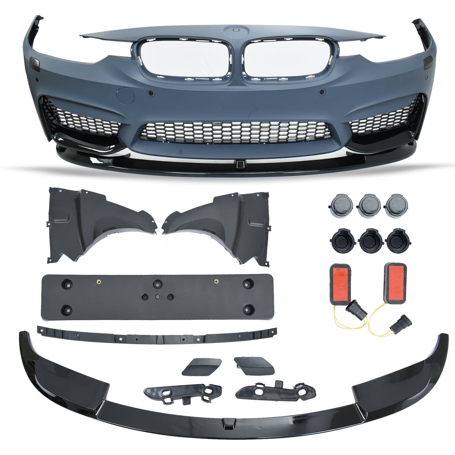 Fascia BMW M3 2012-2018 Completa Con Accesorios Delantera