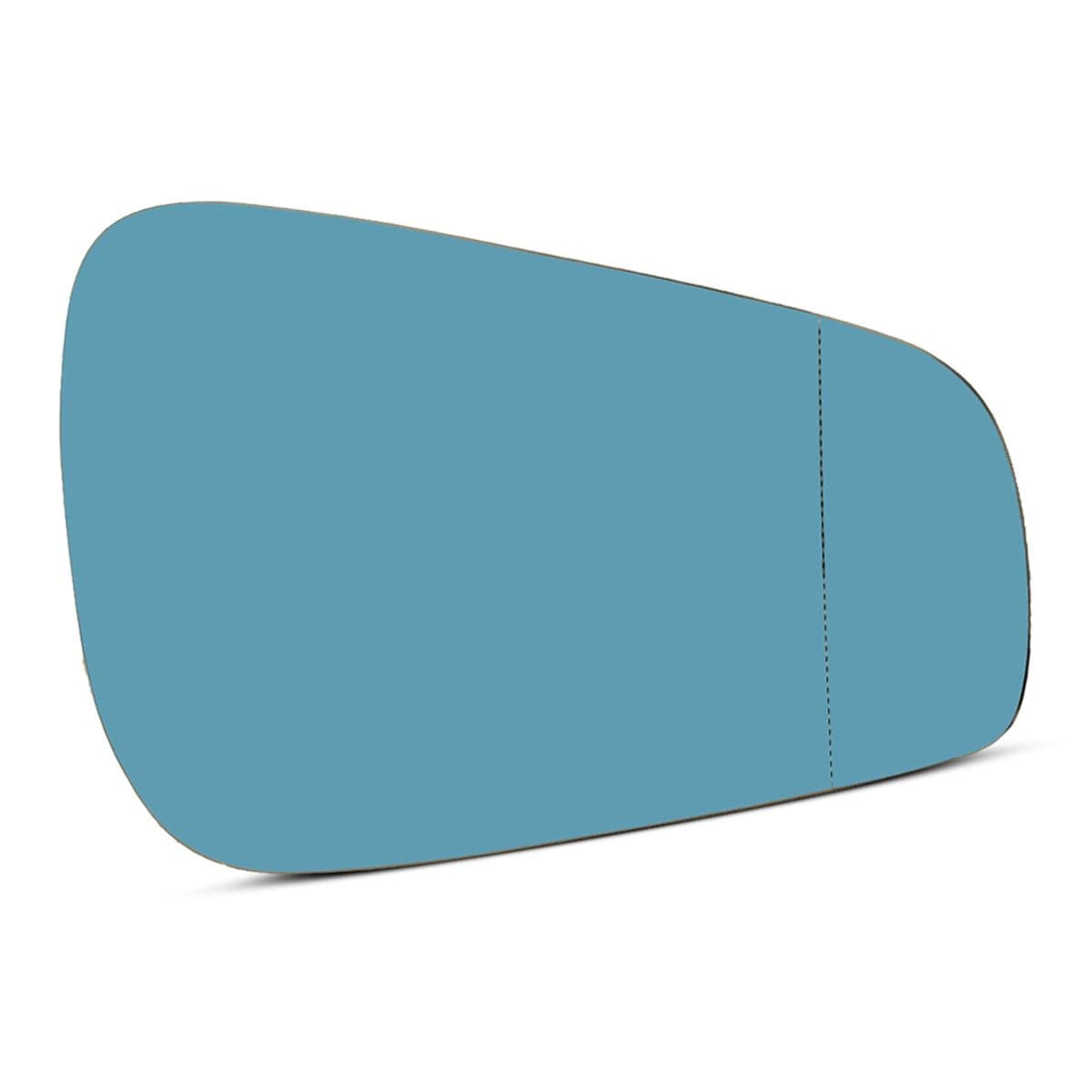 Luna de Espejo Volkswagen Jetta / Golf / Pointer / Seat Ibiza / Cordoba / Leon / Toledo 1999-2014 Grande Azul Con Desempañante Derecho
