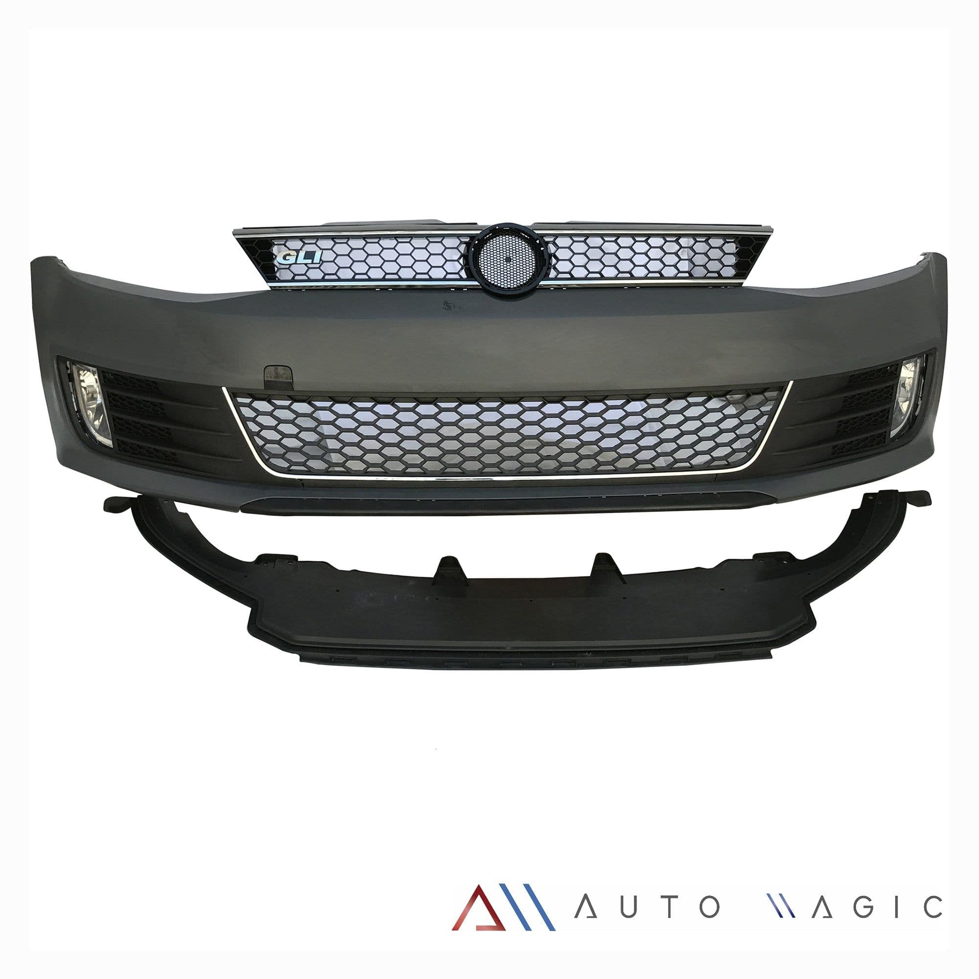 Fascia Volkswagen Jetta GLI 2011-2014 Completa Con Accesorios Delantera