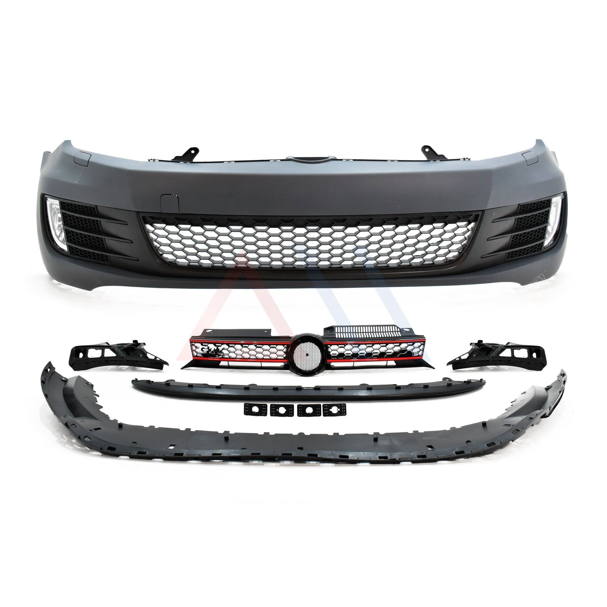 Fascia Volkswagen Golf GTI 2009-2010 Completa Con Accesorios Delantera