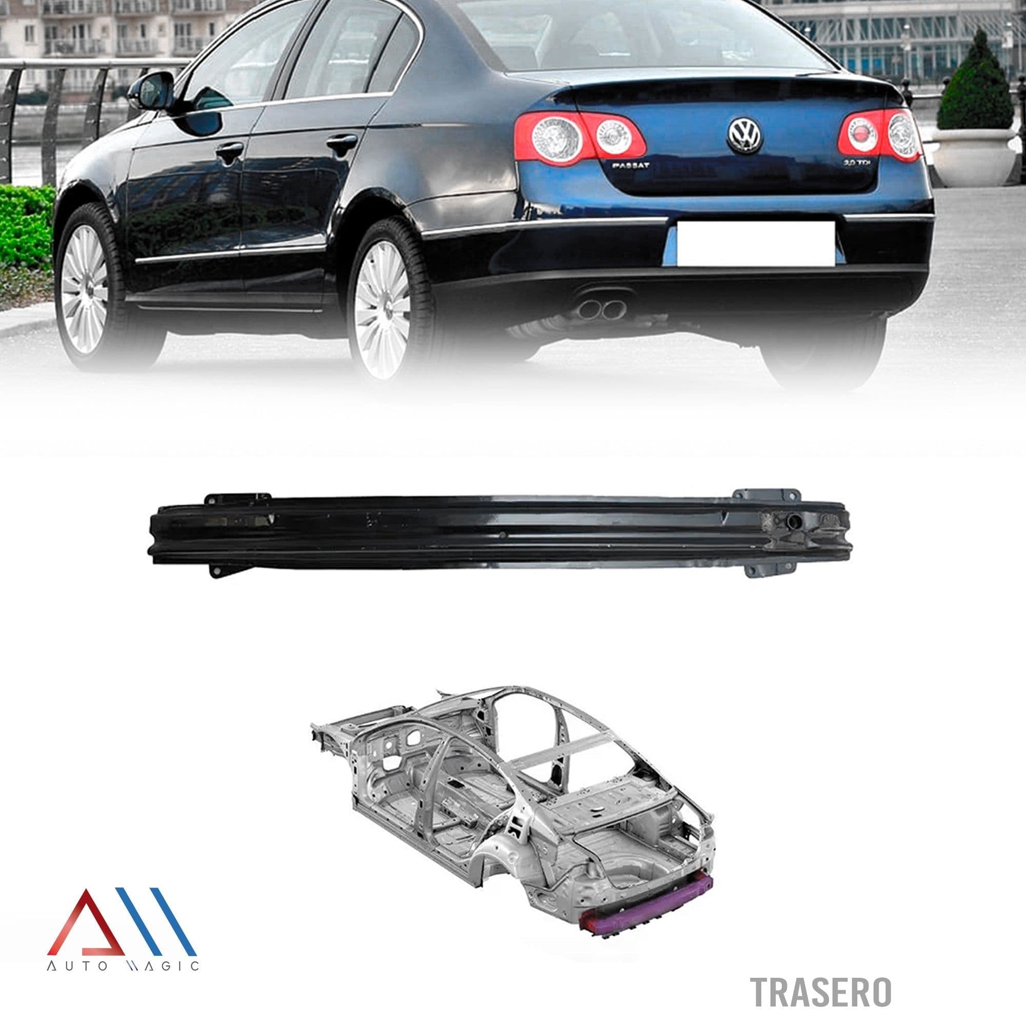 Alma Facia Volkswagen Passat 2006-2011 Trasera