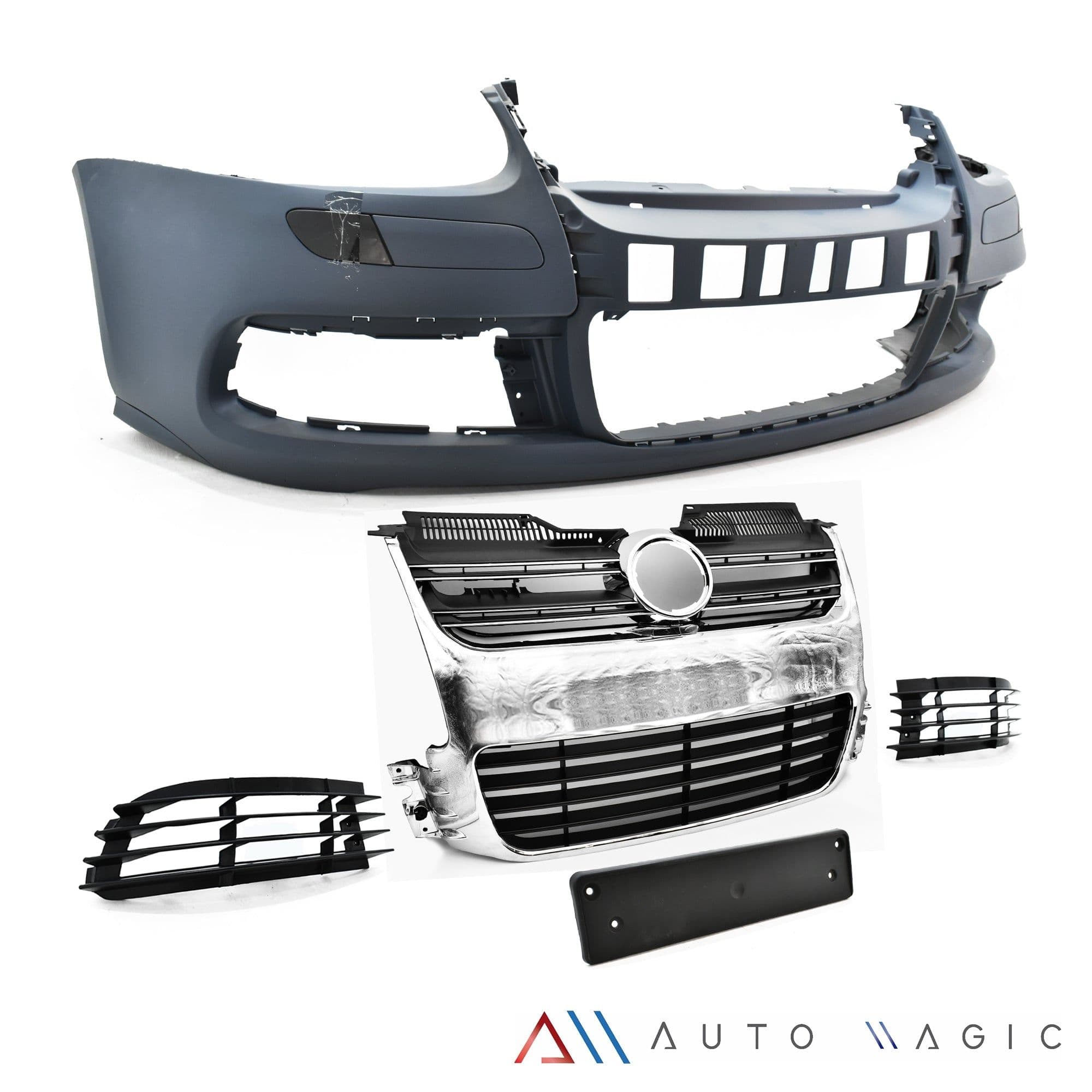 Fascia Volkswagen Bora Golf V Y R32 2006-2010 Completa Con Accesorios Delantera