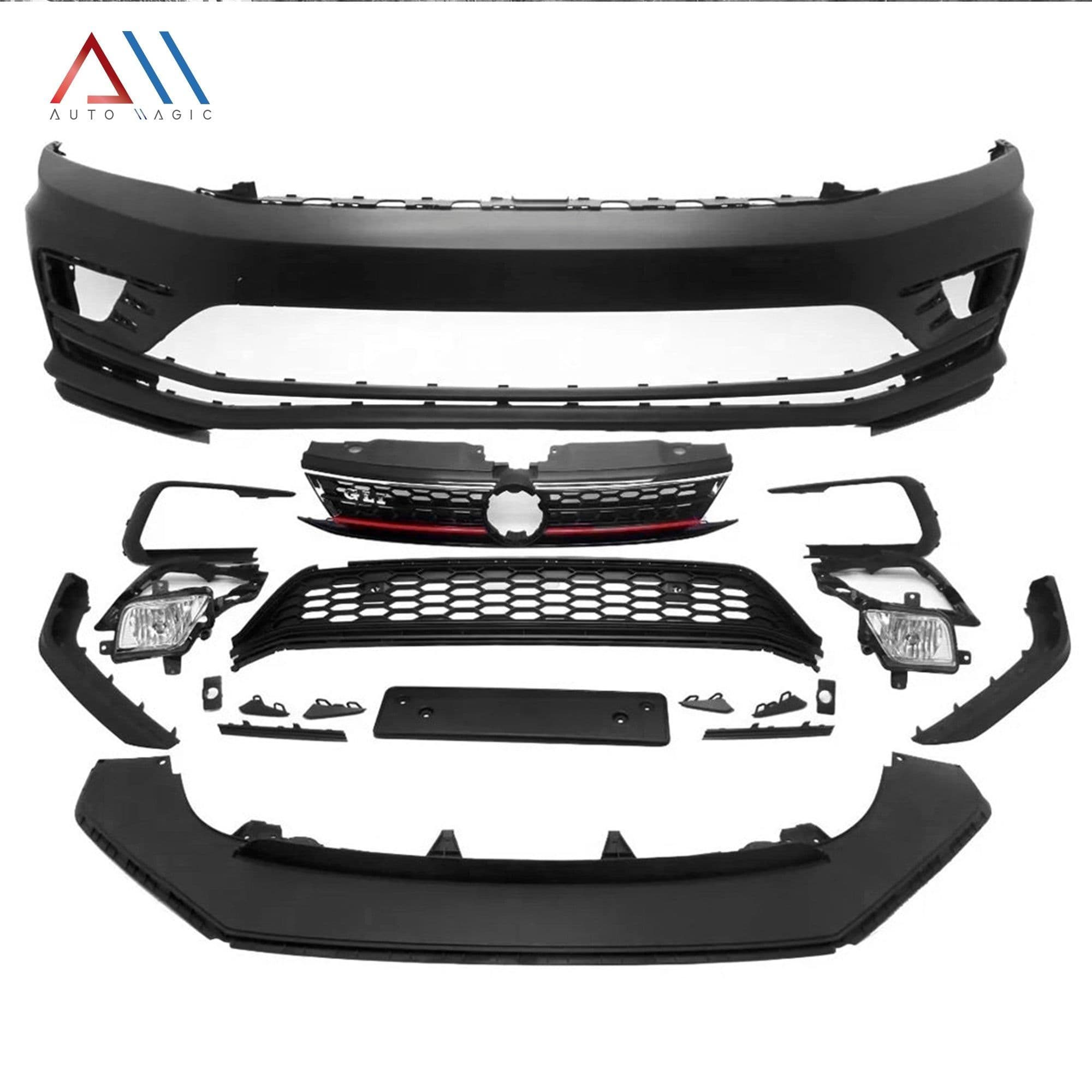 Fascia Volkswagen Jetta GLI 2015-2018 Completa Con Accesorios Delantera