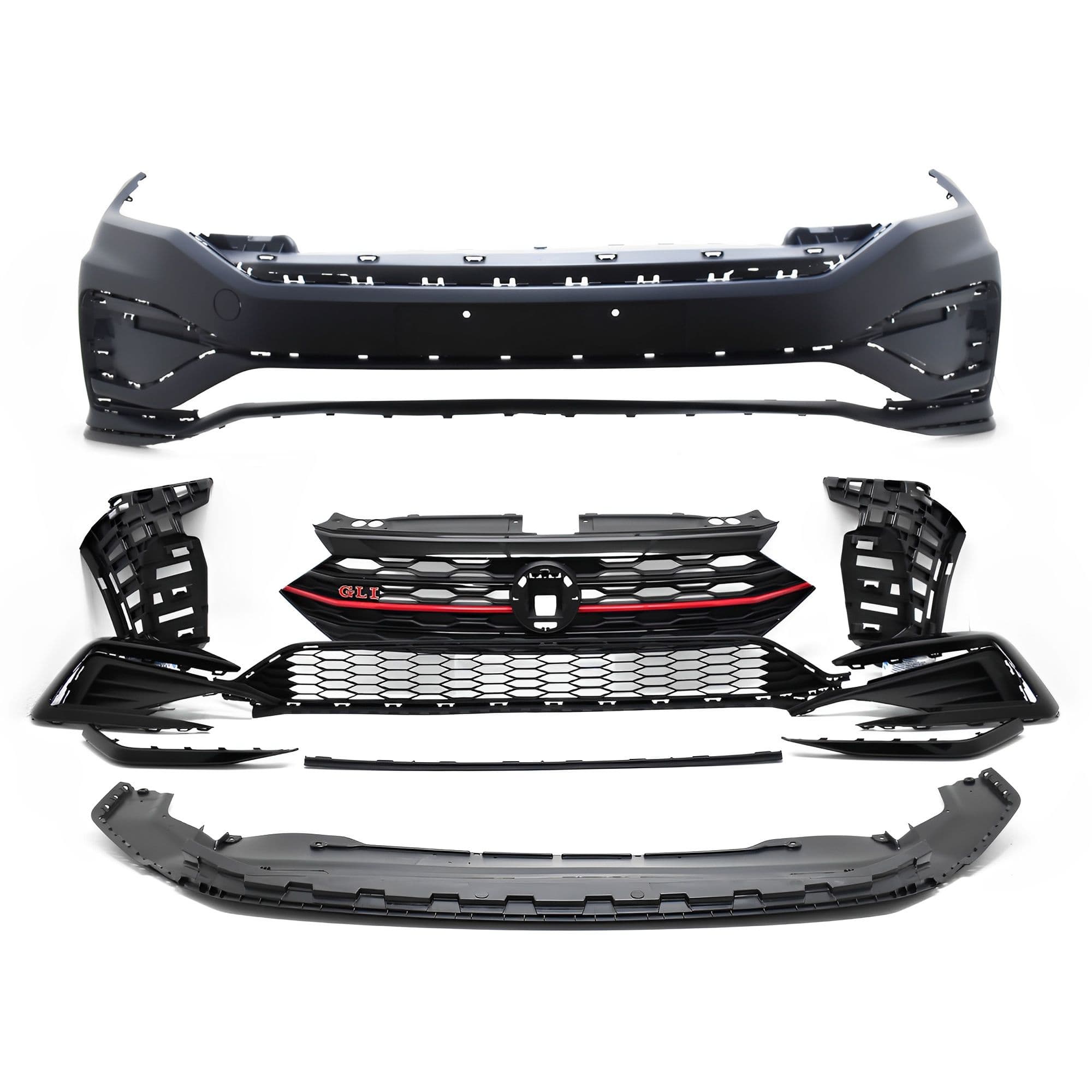 Fascia Volkswagen Jetta GLI 2019-2021 Completa Con Accesorios Delantera