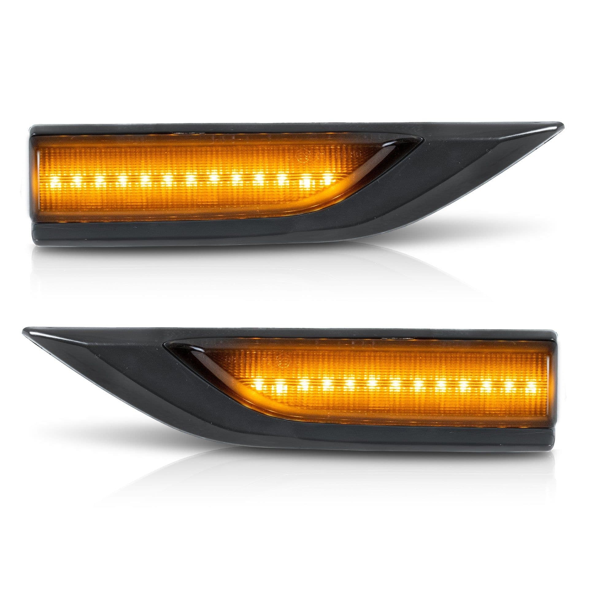 Direccionales Volkswagen Transporter/Caddy 2016-2020 Salpicadera LED humo