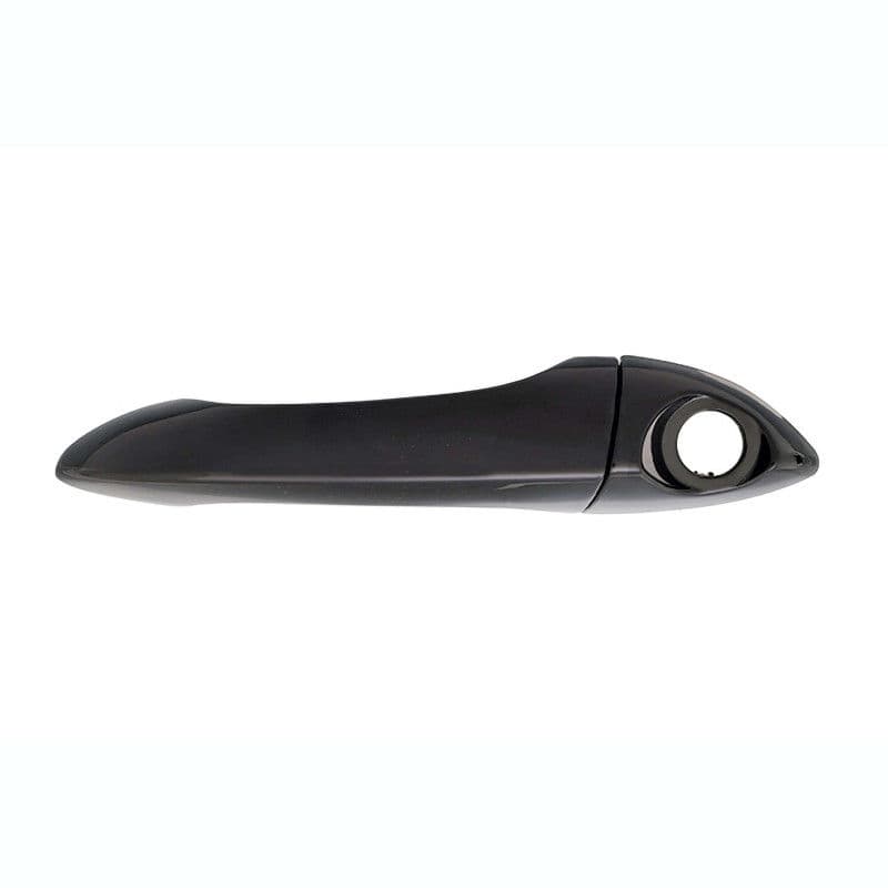 Manija Exterior Bmw X5 2000-2006 Con Hoyo Para Llave Lisa Para Pintar Negra Plastico Izquierdo Delantera Hushan
