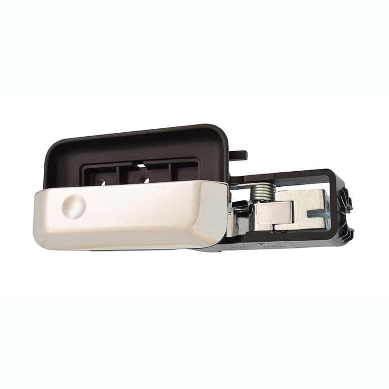 Manija Interior Ford F-150 Regular Cab/Crew Cab 2004-2008 Seguro Manual Cromo Plastico Derecha Delantera/Trasera Hushan