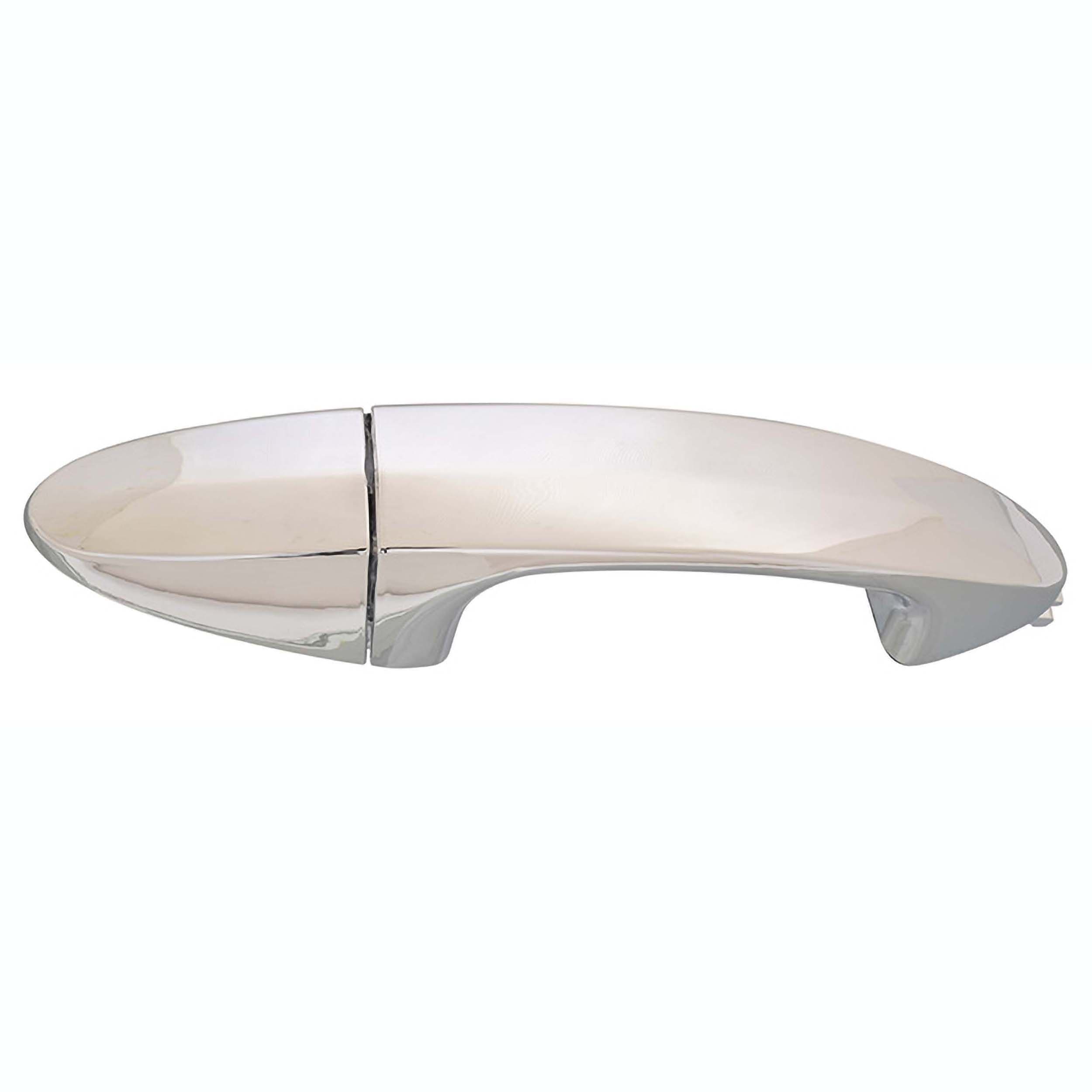 Manija Exterior Ford Ecosport 2013-2017 Sin Hoyo Para Llave Cromada Plastico Delantera/Trasera Derecha/Izquierda Delantera Hushan