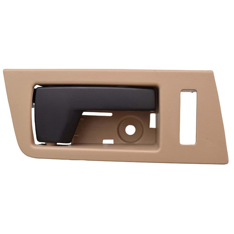 Manija Interior Ford Focus Usa Type 2008-2011 Con Hoyo Para Seguro Beige/Negro Plastico Derecha Delantera Hushan
