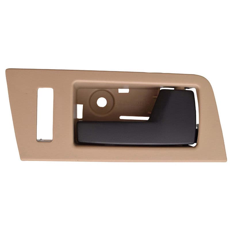 Manija Interior Ford Focus Usa Type 2008-2011 Con Hoyo Para Seguro Beige/Negro Plastico Izquierdo Delantera Hushan