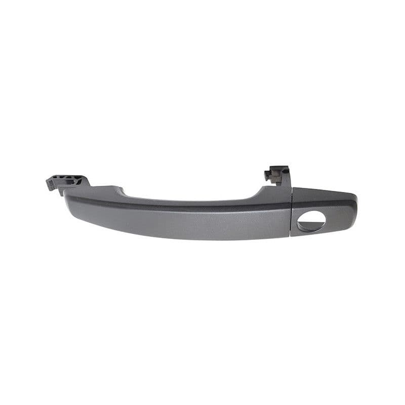 Manija Exterior Chevrolet Colorado 2013-2015 Con Hoyo Para Llave Corrugada Negra Plastico Izquierdo Delantera Hushan