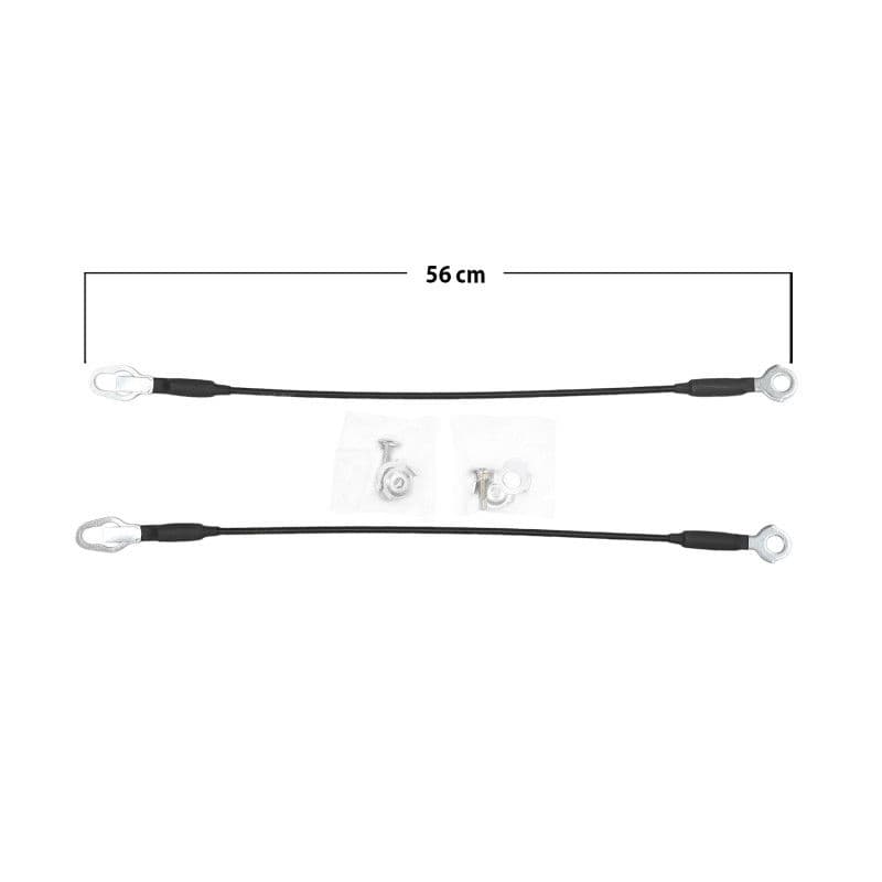 Cables De Tapa Ford F-150/F-250 2015-2020 Juego 56 Cm Derecha/Izquierda Hushan