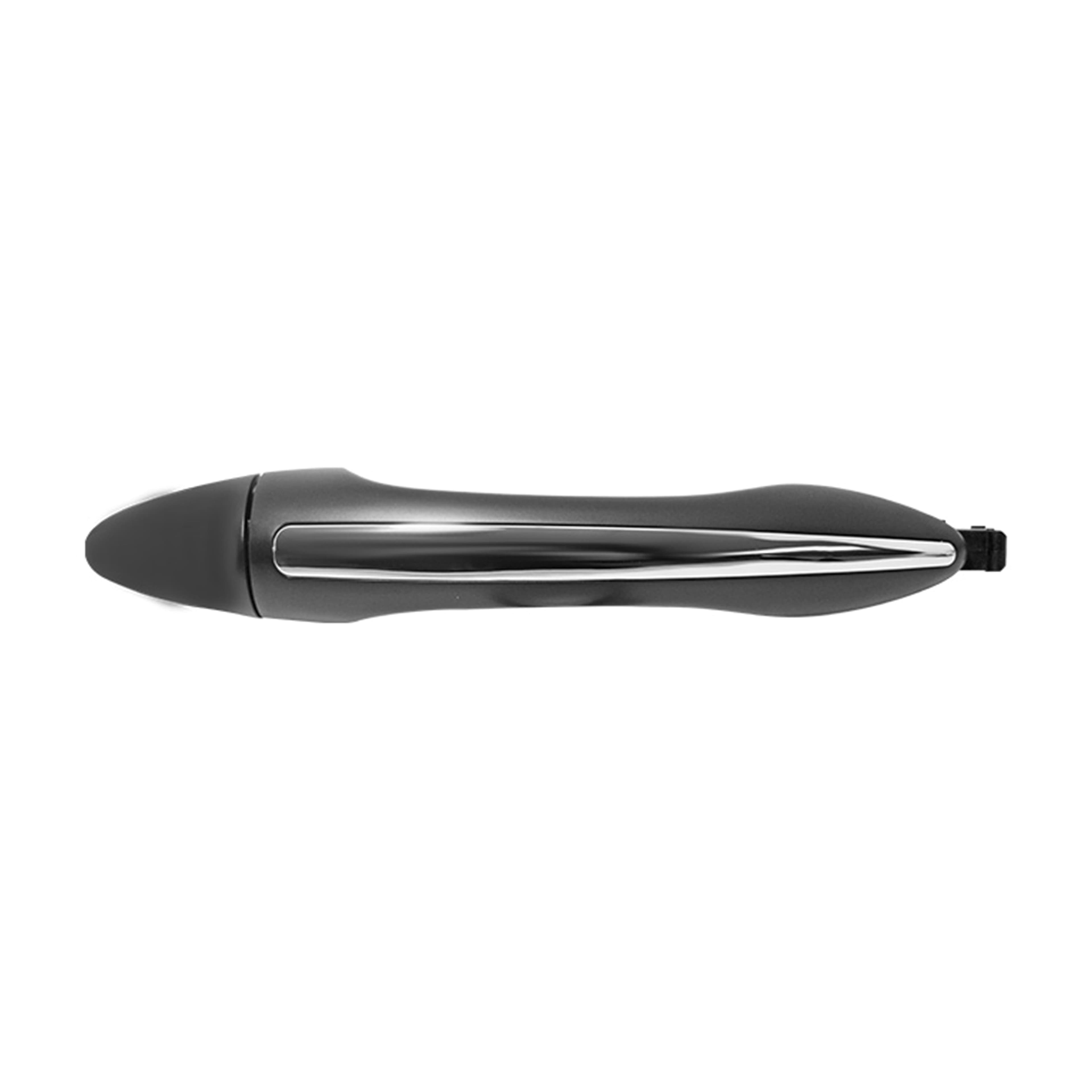 Manija Exterior Kia Forte 2014-2018 Sin Hoyo Para Llave Lisa Para Pintar Negra/Cromo Plastico Delantera/Trasera Derecha/Izquierda Delantera Hushan