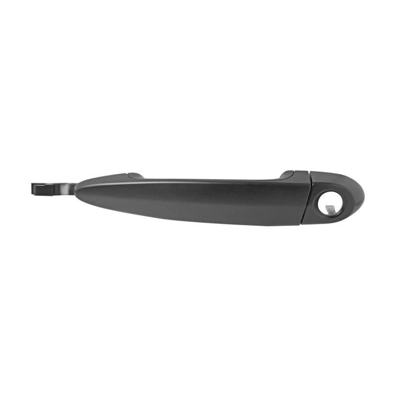 Manija Exterior Bmw Serie 3 2006-2011 Con Hoyo Para Llave Lisa Negra Plastico Izquierdo Delantera Hushan