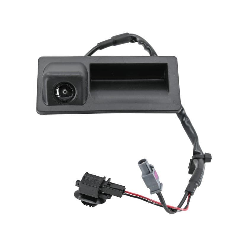 Camara De Reversa Volkswagen Tiguan Limited 2012-2017 Con Conector Tipo Original 2 Pines Plug Play 12V 5Ta Puerta Trasera Derecha/Izquierda Hushan
