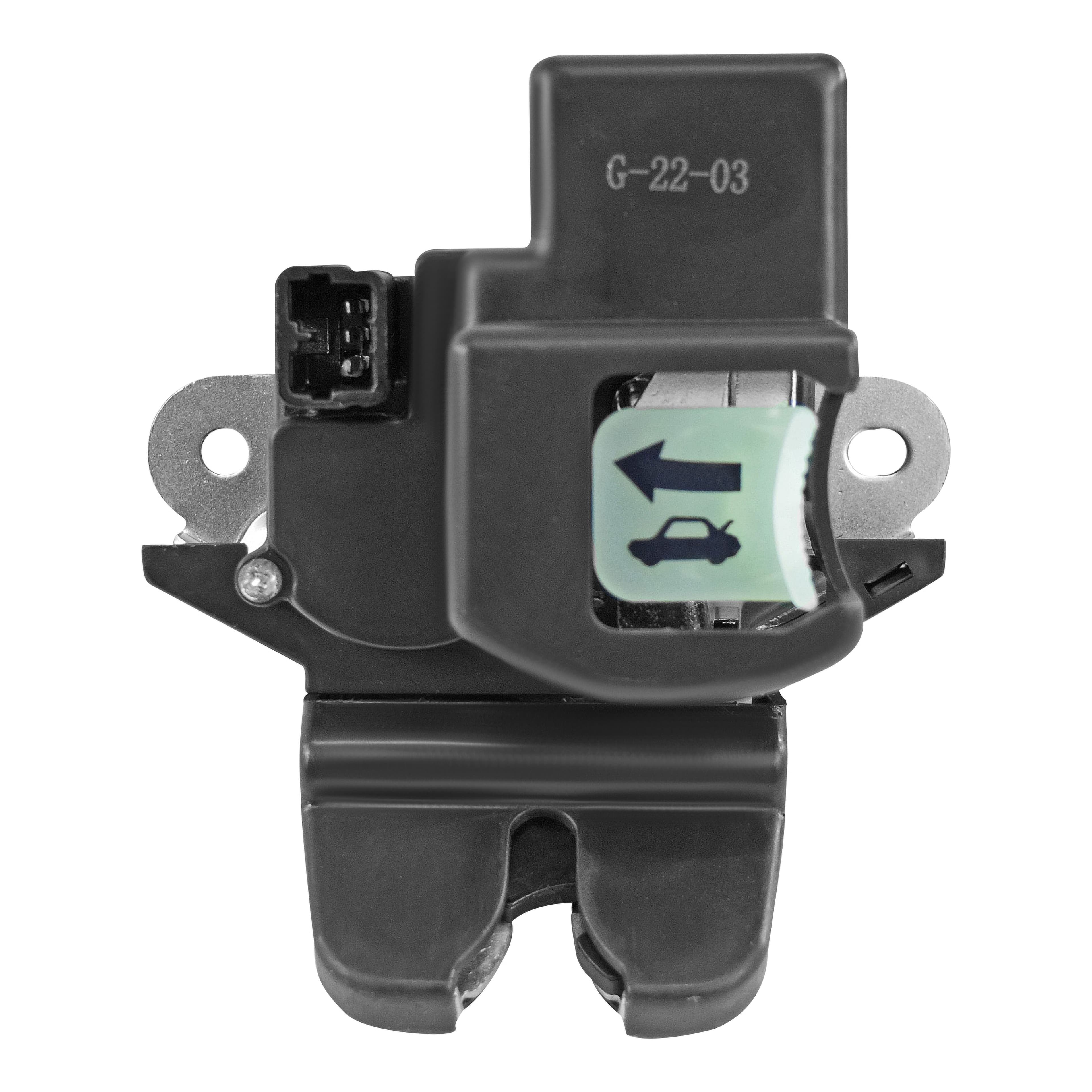 Chapa De Cajuela Kia Forte Sedan 2016-2020 Con Manija Metal 3 Pines 12V