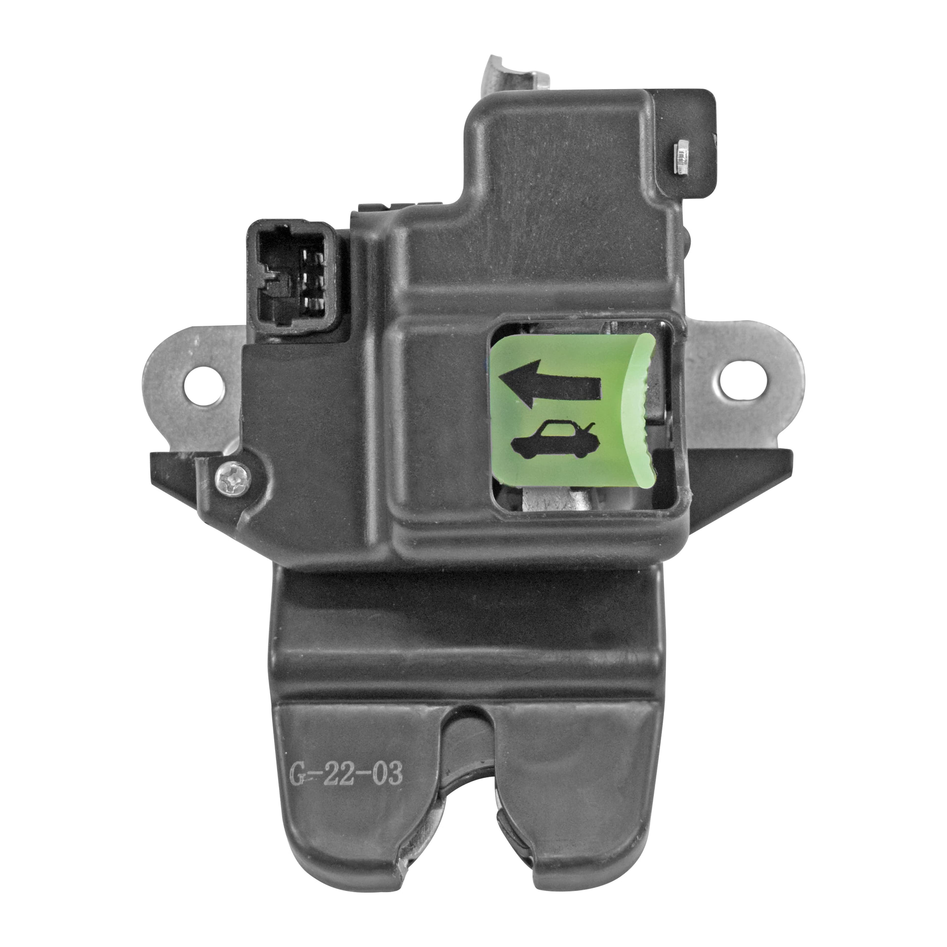 Chapa De Cajuela Kia Rio Sedan 2012-2023 Sin Motor Metal 3 Pines 12V