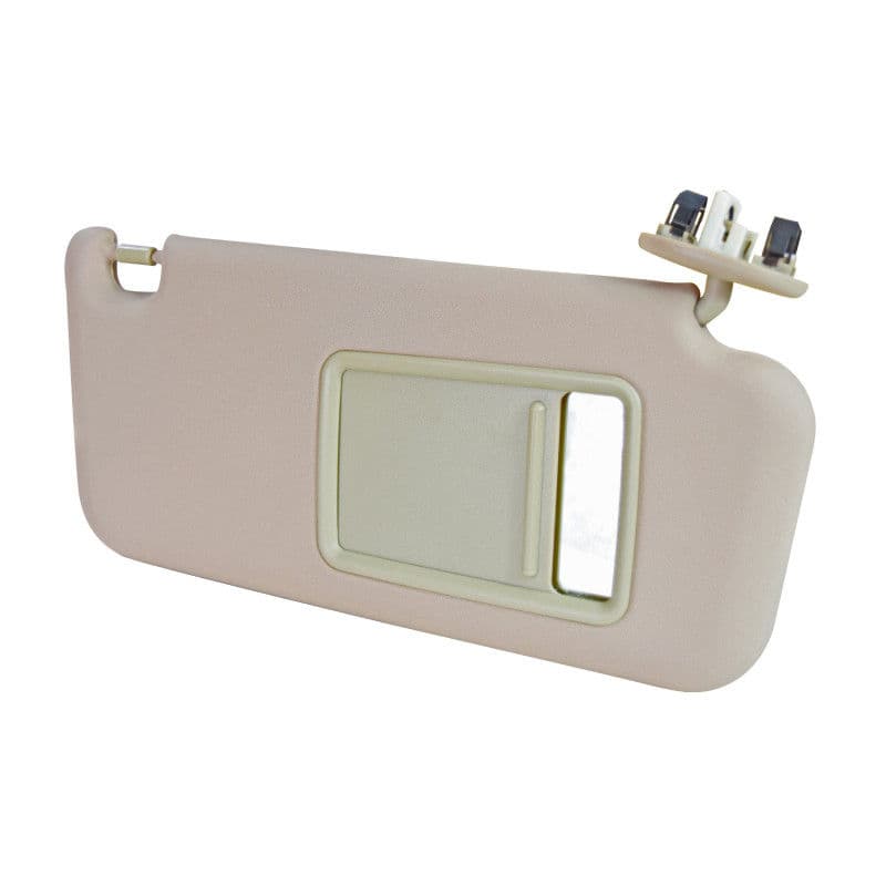 Visera Toyota Rav4 2006-2012 Con Espejo Con Luz Beige Plastico Tipo Original Derecha Delantera Tipo Original
