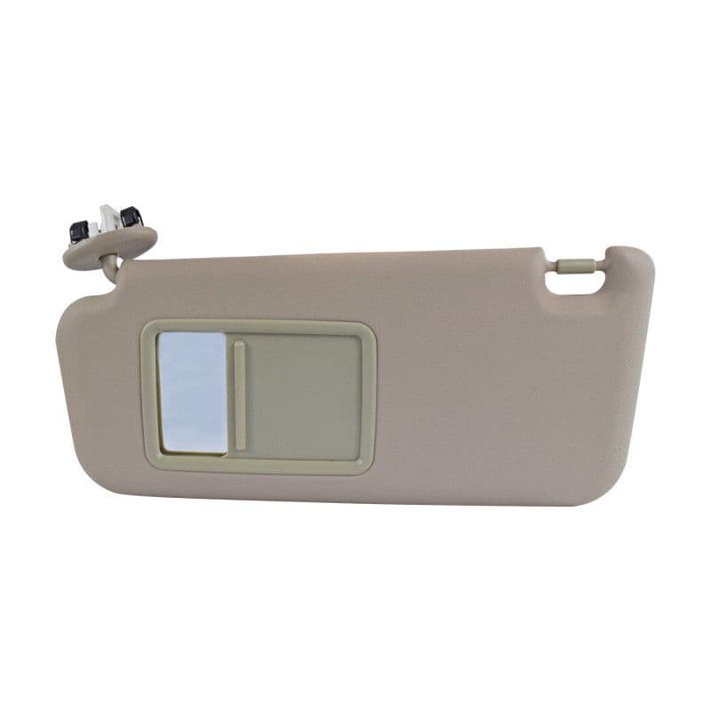Visera Toyota Rav4 2006-2012 Con Espejo Con Luz Beige Plastico Tipo Original Izquierdo Delantera Tipo Original